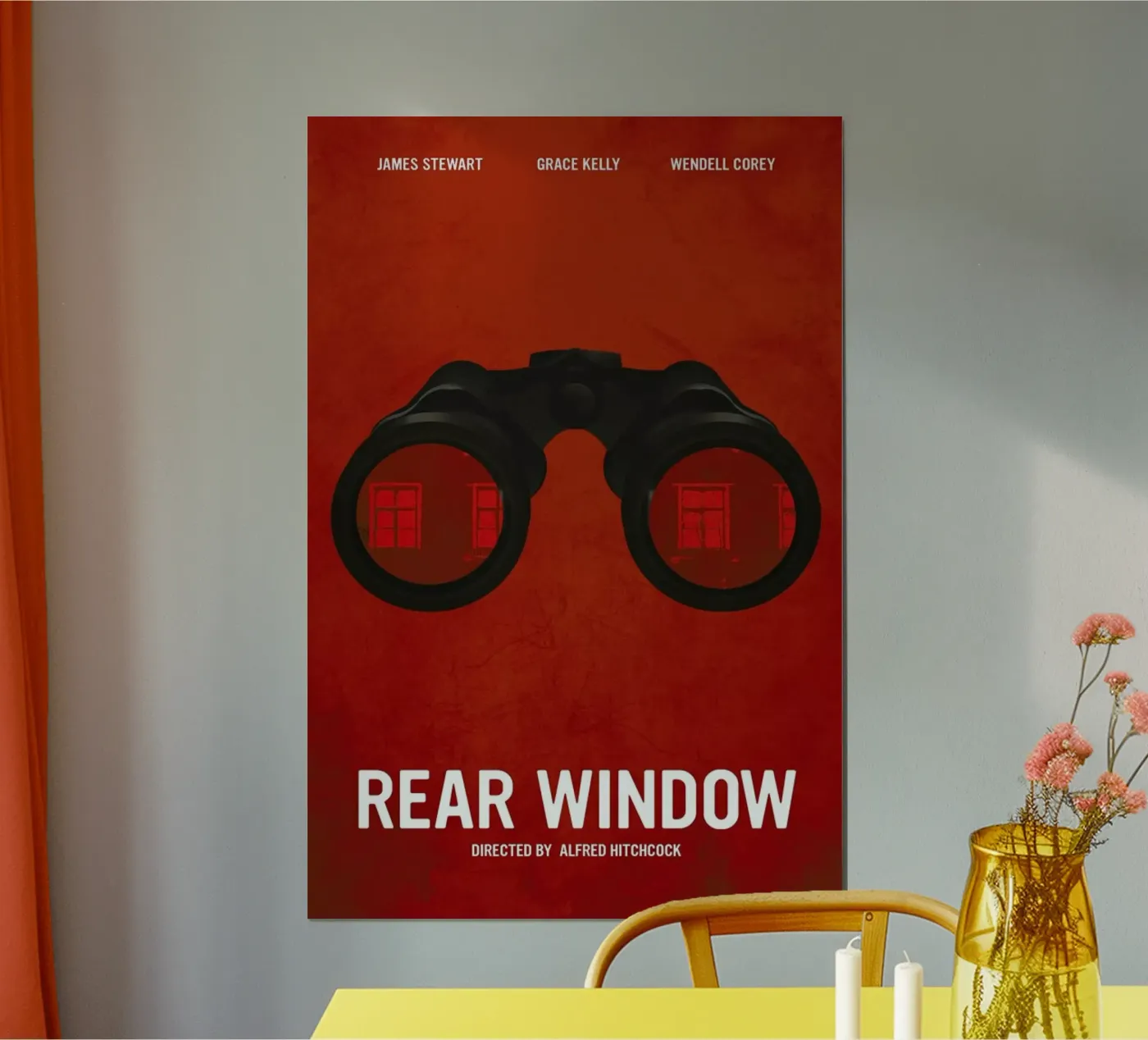 Rear Window poster by Calm The Ham