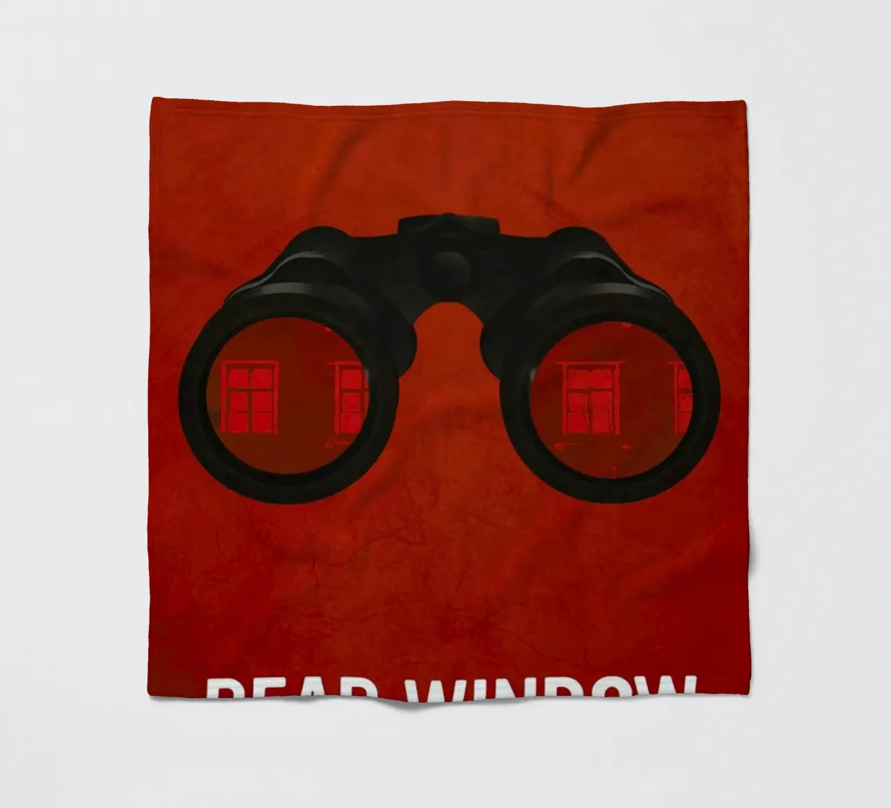 Rear Window Fleecedecke von Calm The Ham