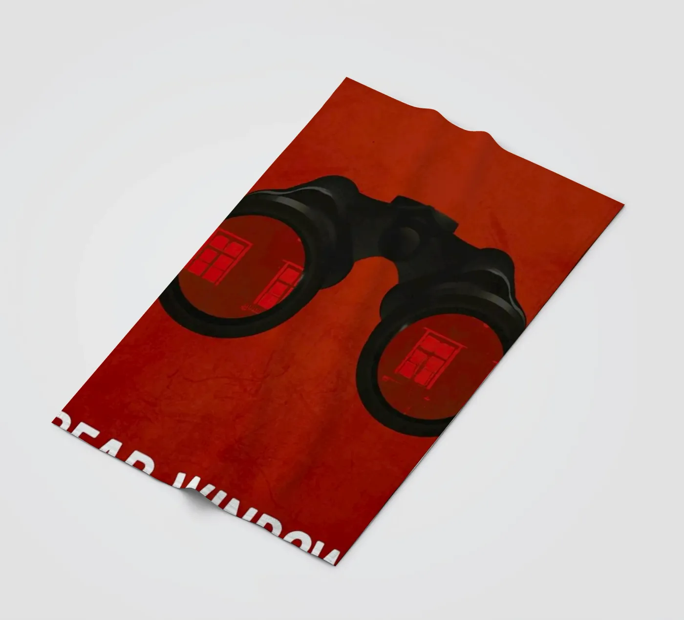 Rear Window plaid polaire de Calm The Ham