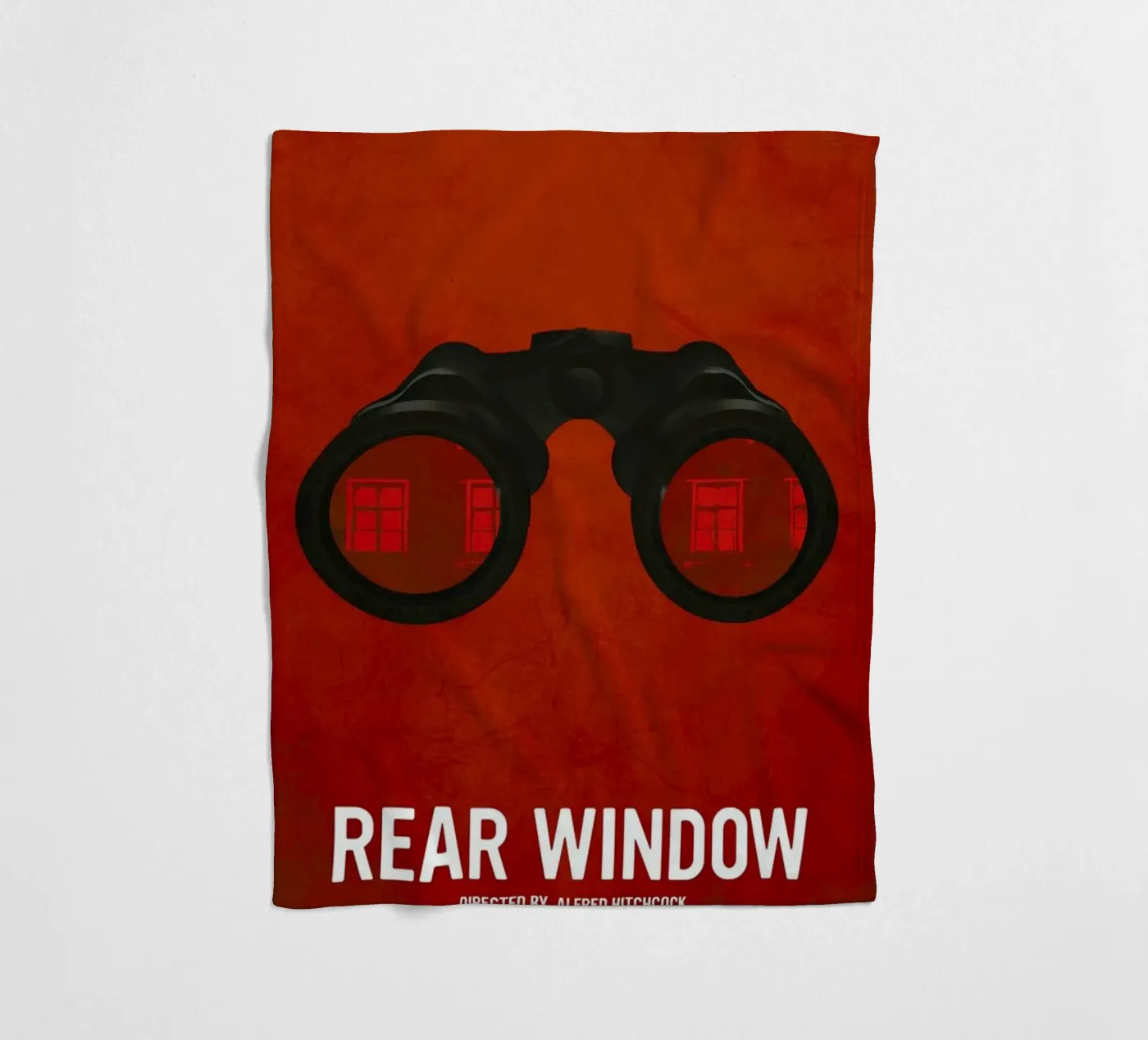 Rear Window plaid polaire de Calm The Ham