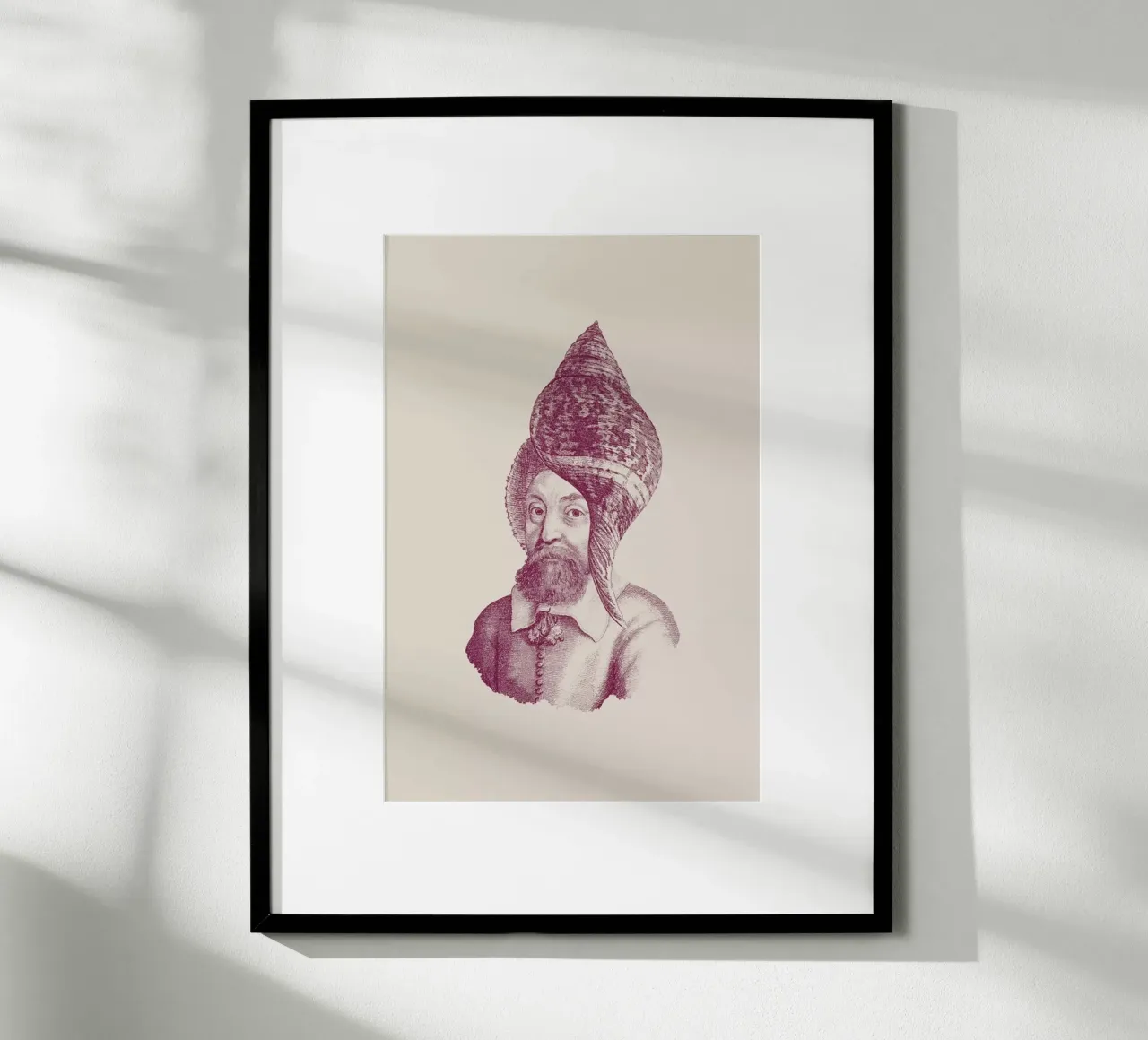 Haute Coiffure /#5 poster con telaio in plastica da Jacques Maes
