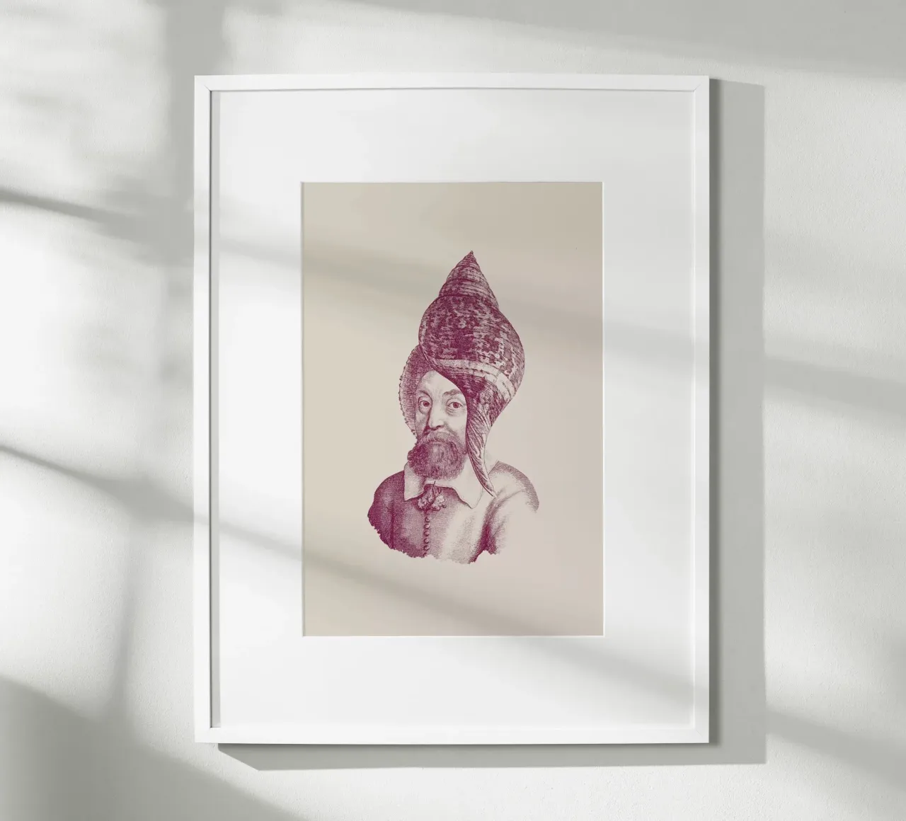 Haute Coiffure /#5 poster con telaio in plastica da Jacques Maes