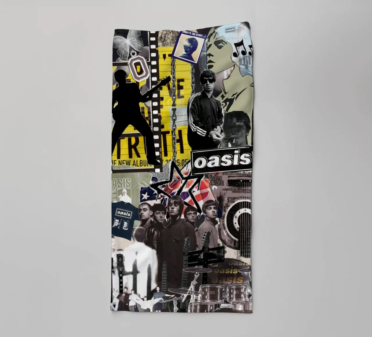 Sunlit Path To Oasis towel by rendikeep