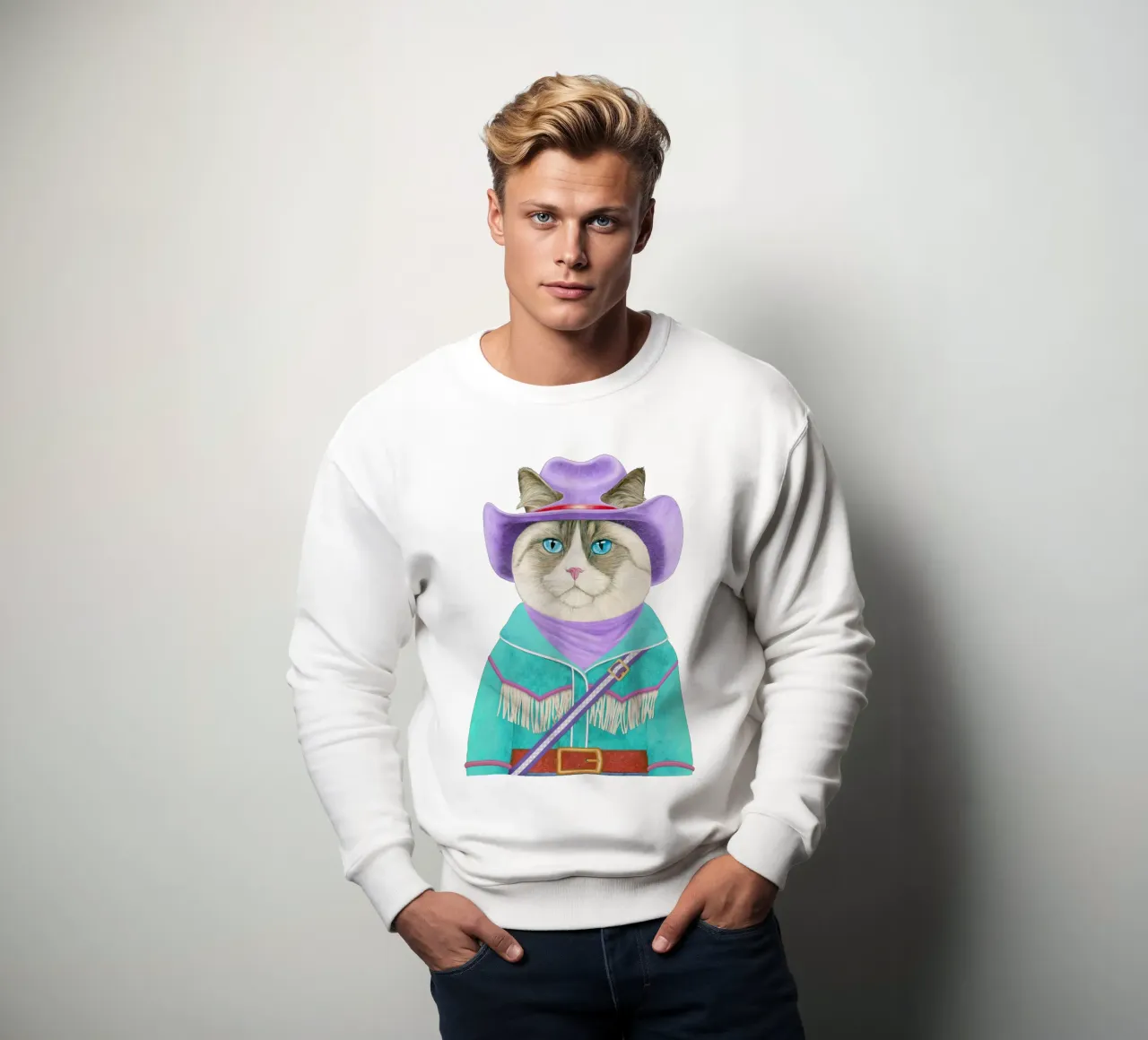 Gatto Rodeo - Gatto Ragdoll felpa da Animal Crew