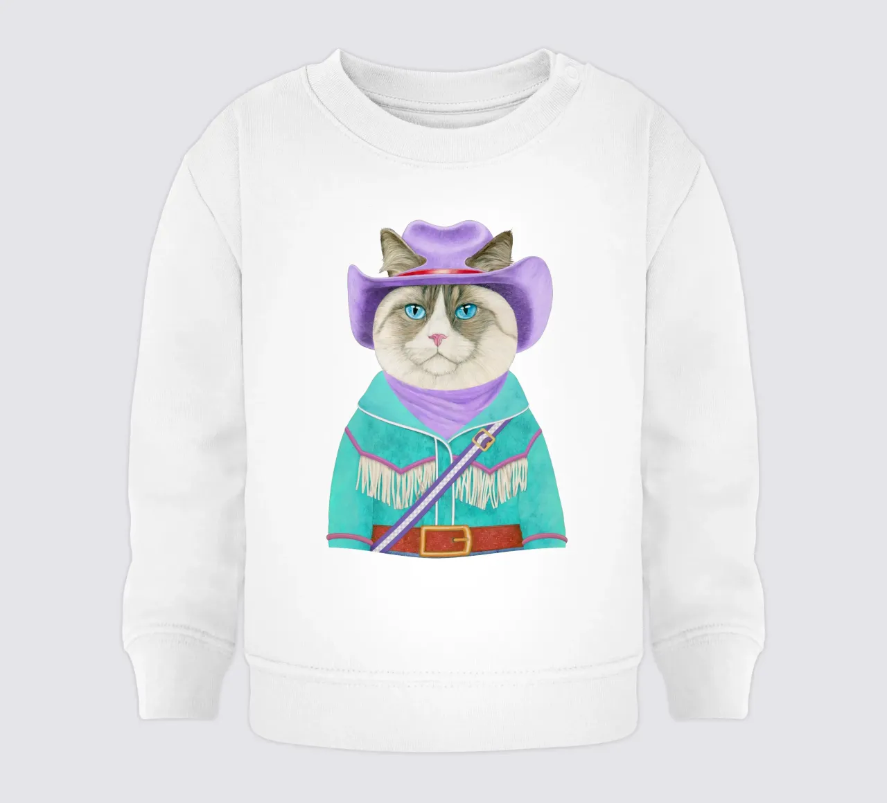 Gatto Rodeo - Gatto Ragdoll felpa neonato da Animal Crew