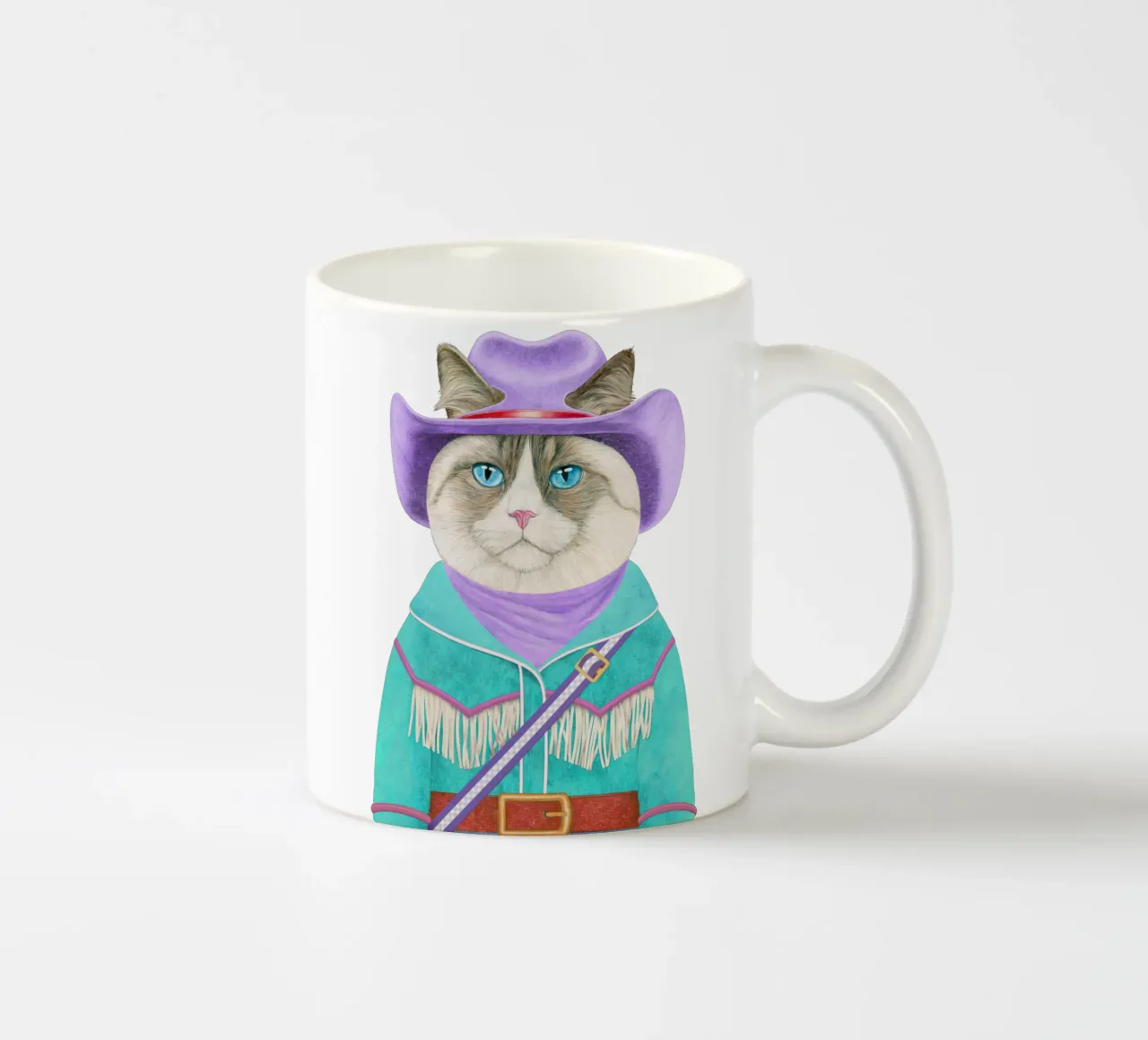 Gatto Rodeo - Gatto Ragdoll tazza in ceramica da Animal Crew