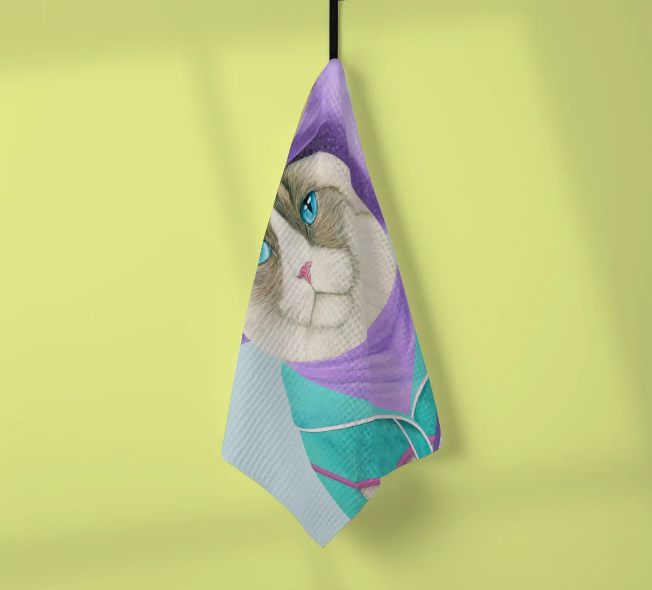 Gatto Rodeo - Gatto Ragdoll canovaccio da cucina da Animal Crew