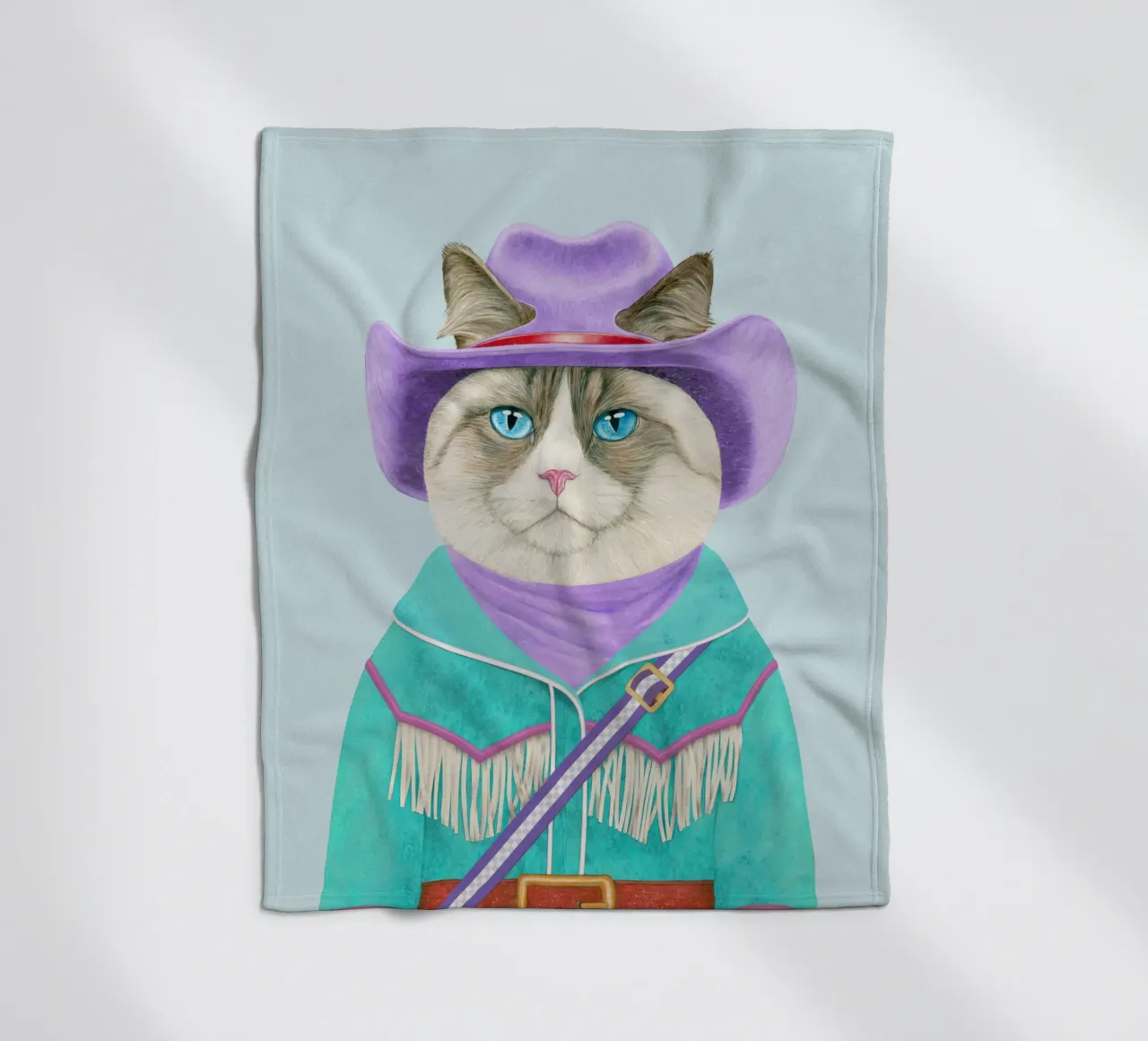 Gatto Rodeo - Gatto Ragdoll coperta in pile da Animal Crew