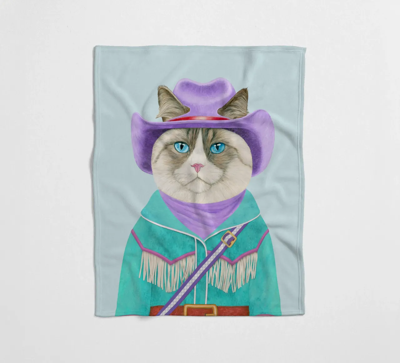 Gatto Rodeo - Gatto Ragdoll coperta in pile da Animal Crew