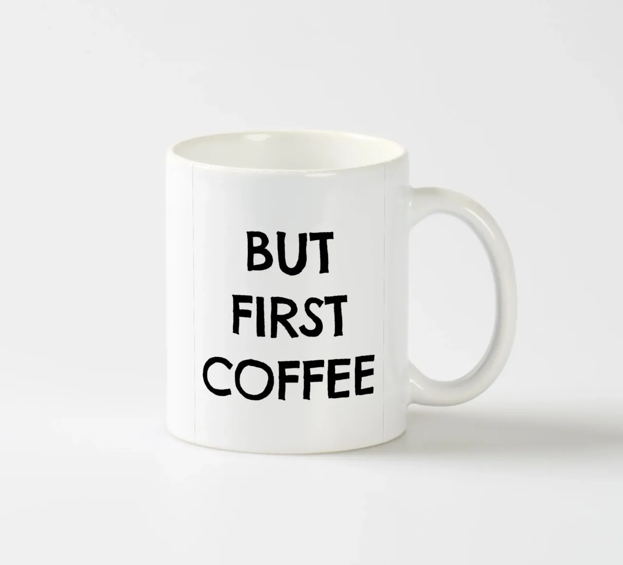 But First Coffee 3 tazza in ceramica da The Type Club Tokyo