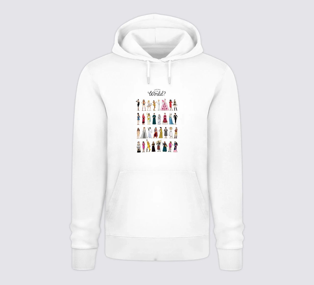 Who Run The World sudadera con capucha de Nour Tohme