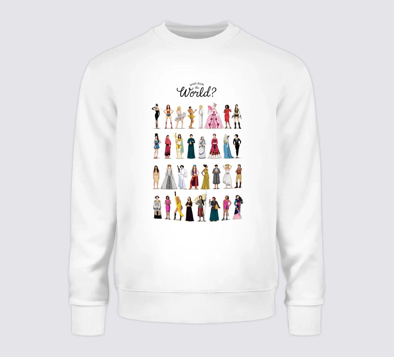 Who Run The World sudadera de Nour Tohme