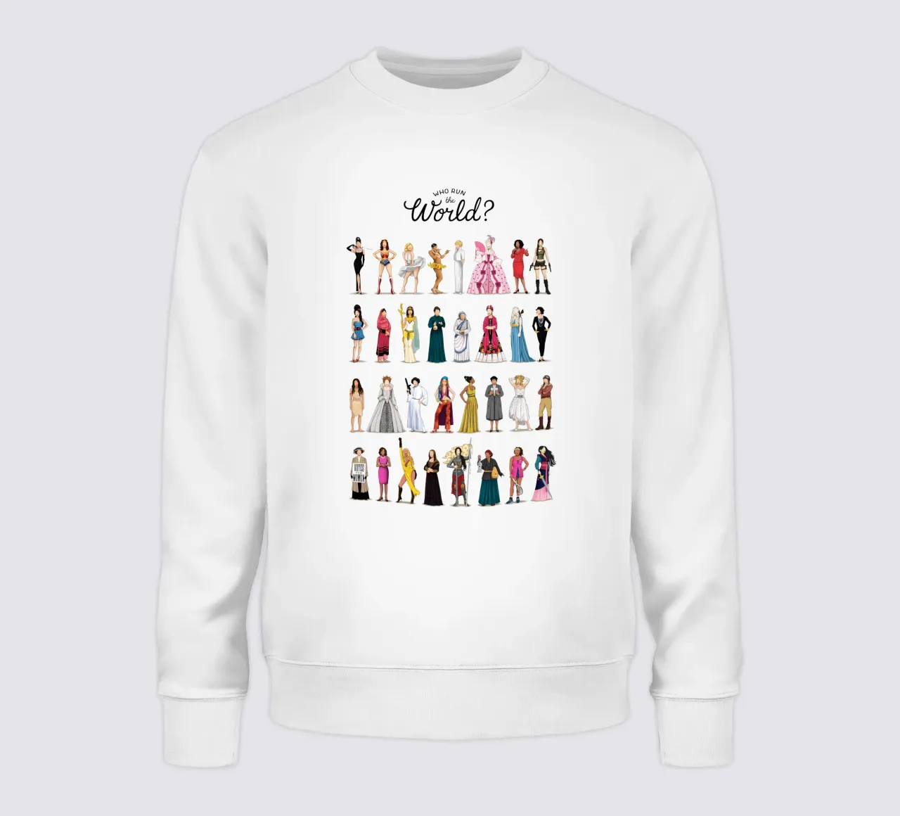 Who Run The World felpa da Nour Tohme