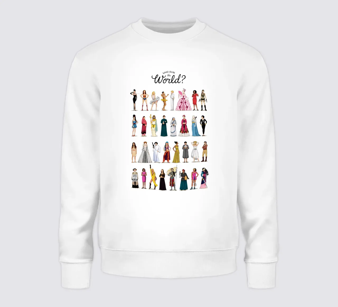 Who Run The World sudadera de Nour Tohme