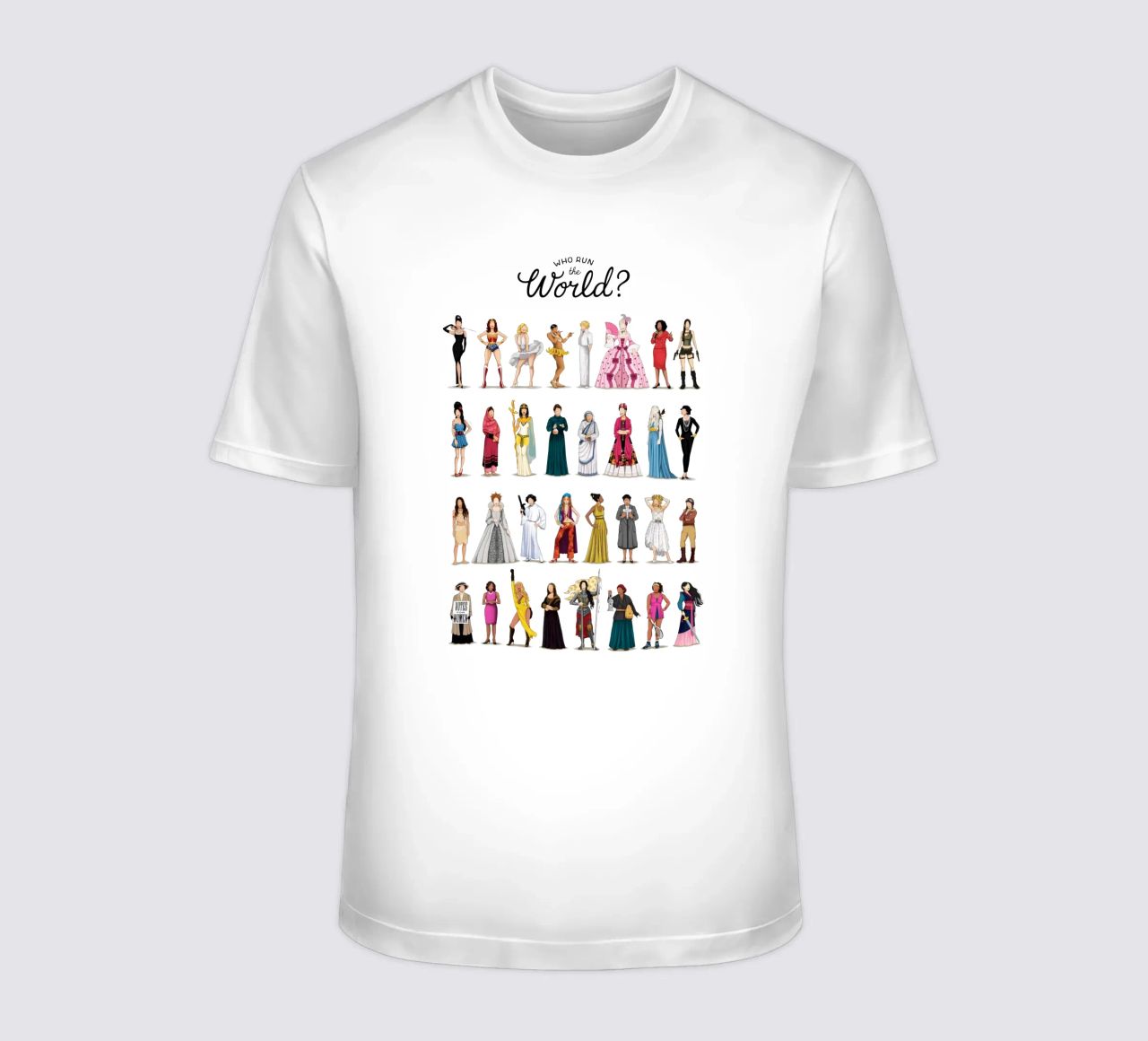 Who Run The World camiseta de Nour Tohme