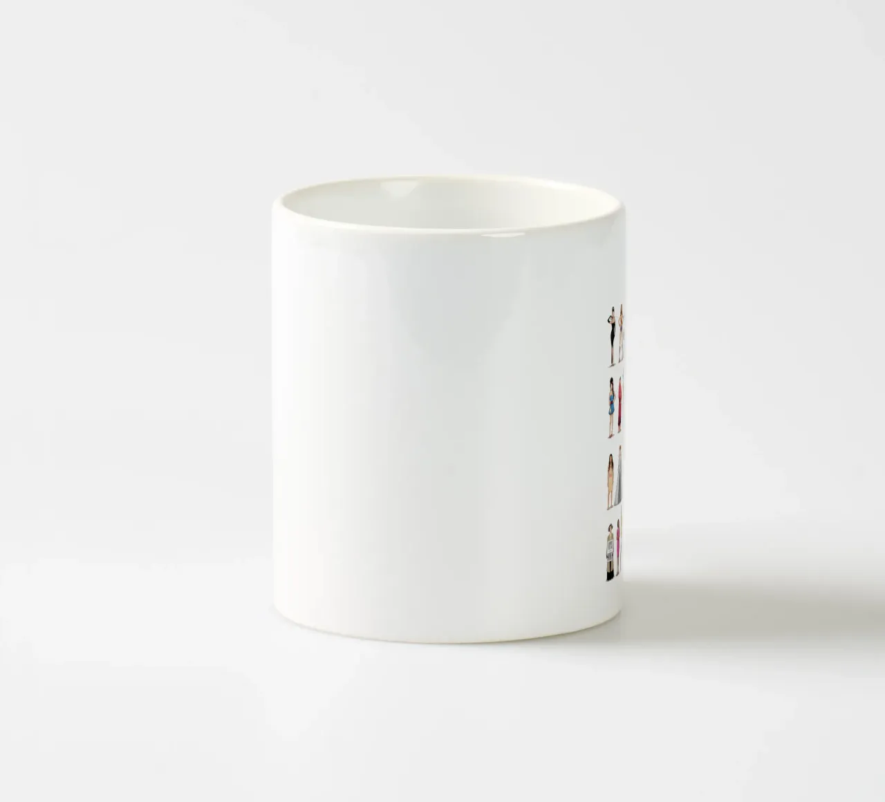 Who Run The World taza de cerámica de Nour Tohme