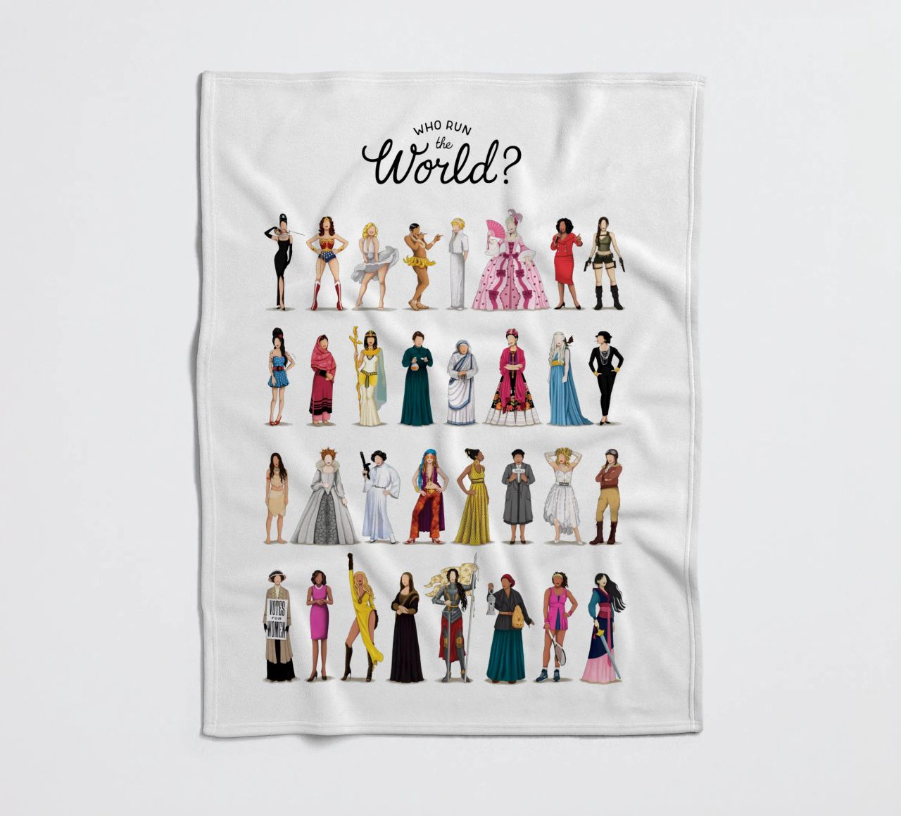 Who Run The World coperta in pile da Nour Tohme