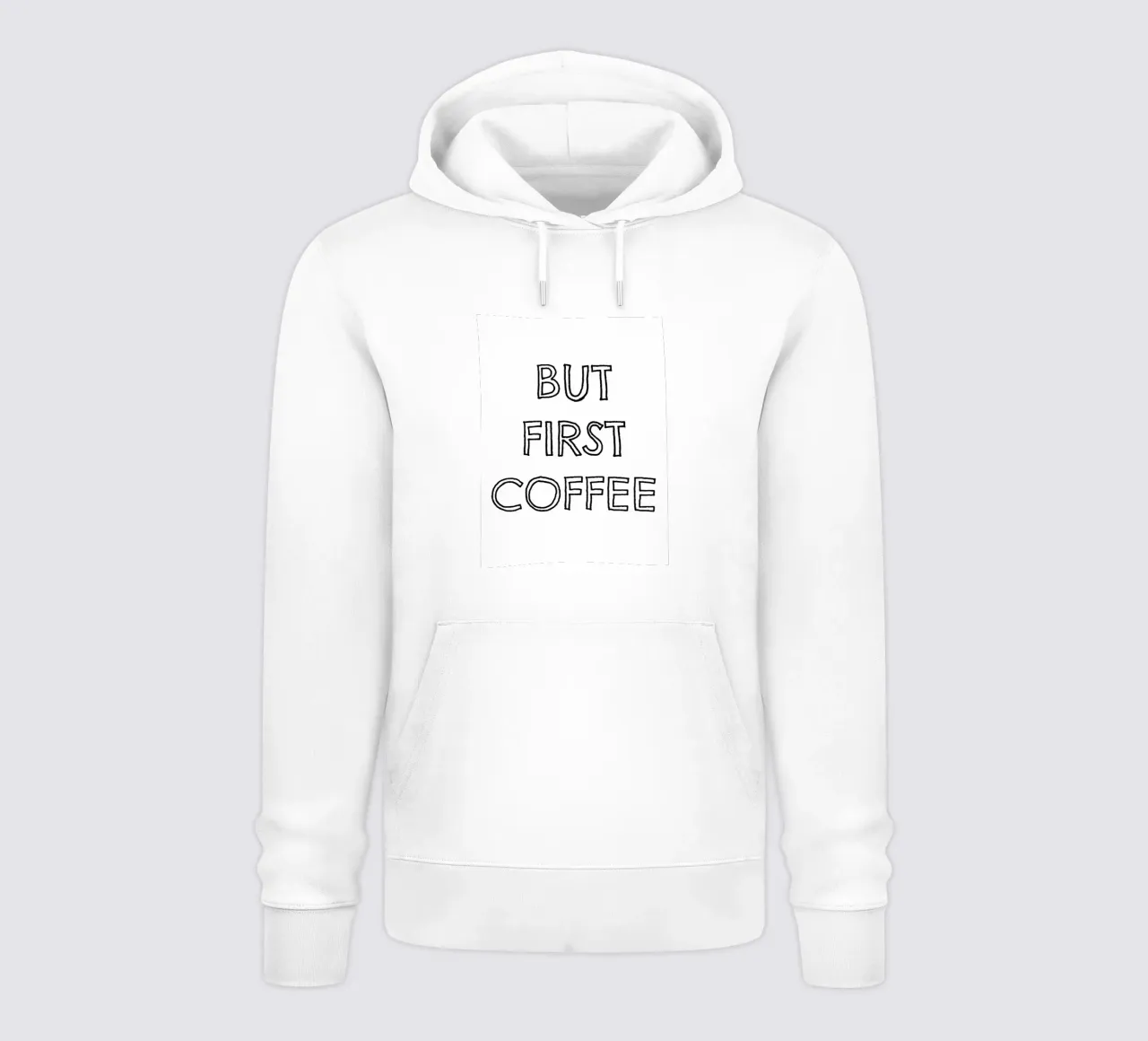 But First Coffee 4 felpa con cappuccio da The Type Club Tokyo