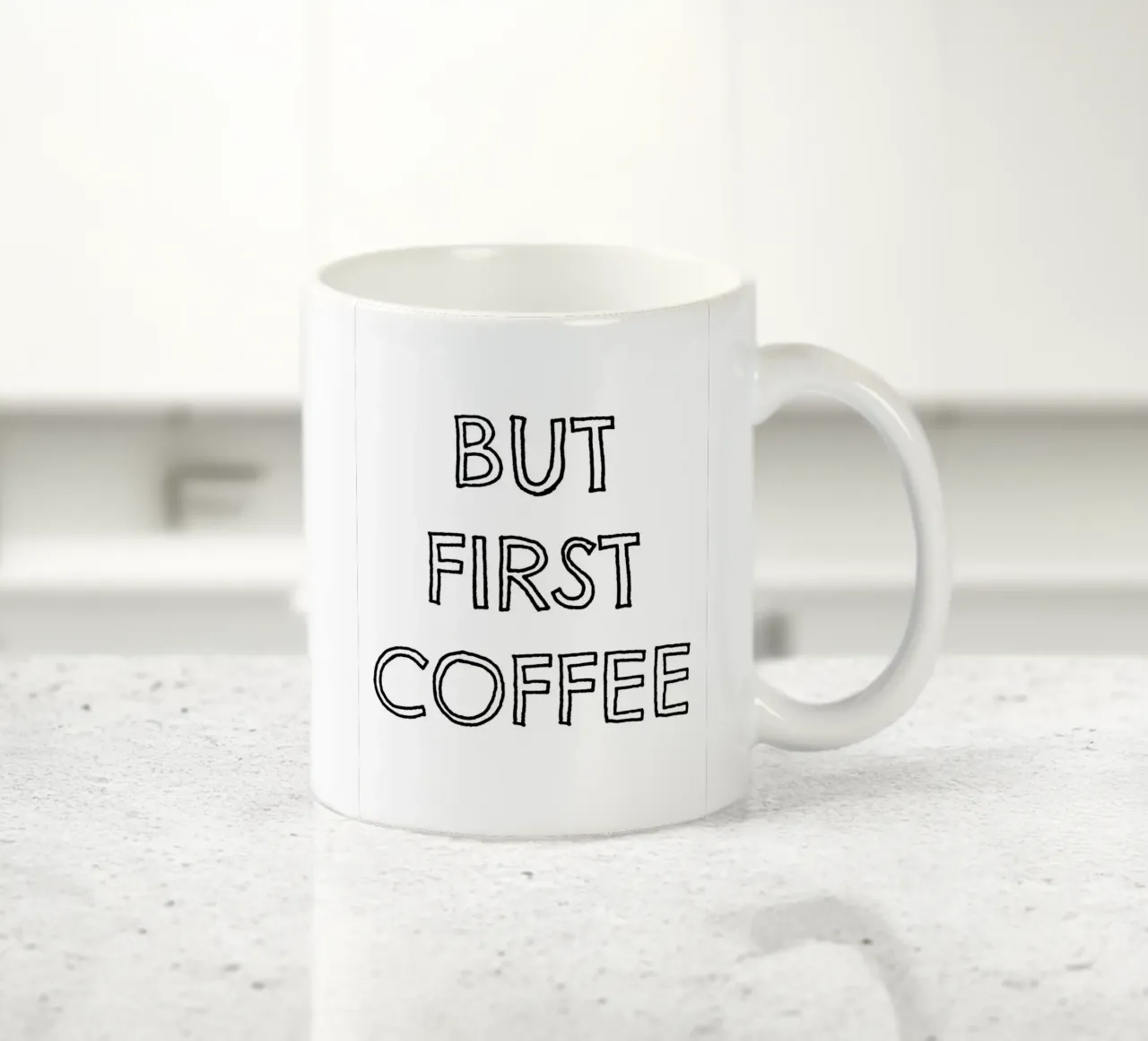 But First Coffee 4 tazza in ceramica da The Type Club Tokyo