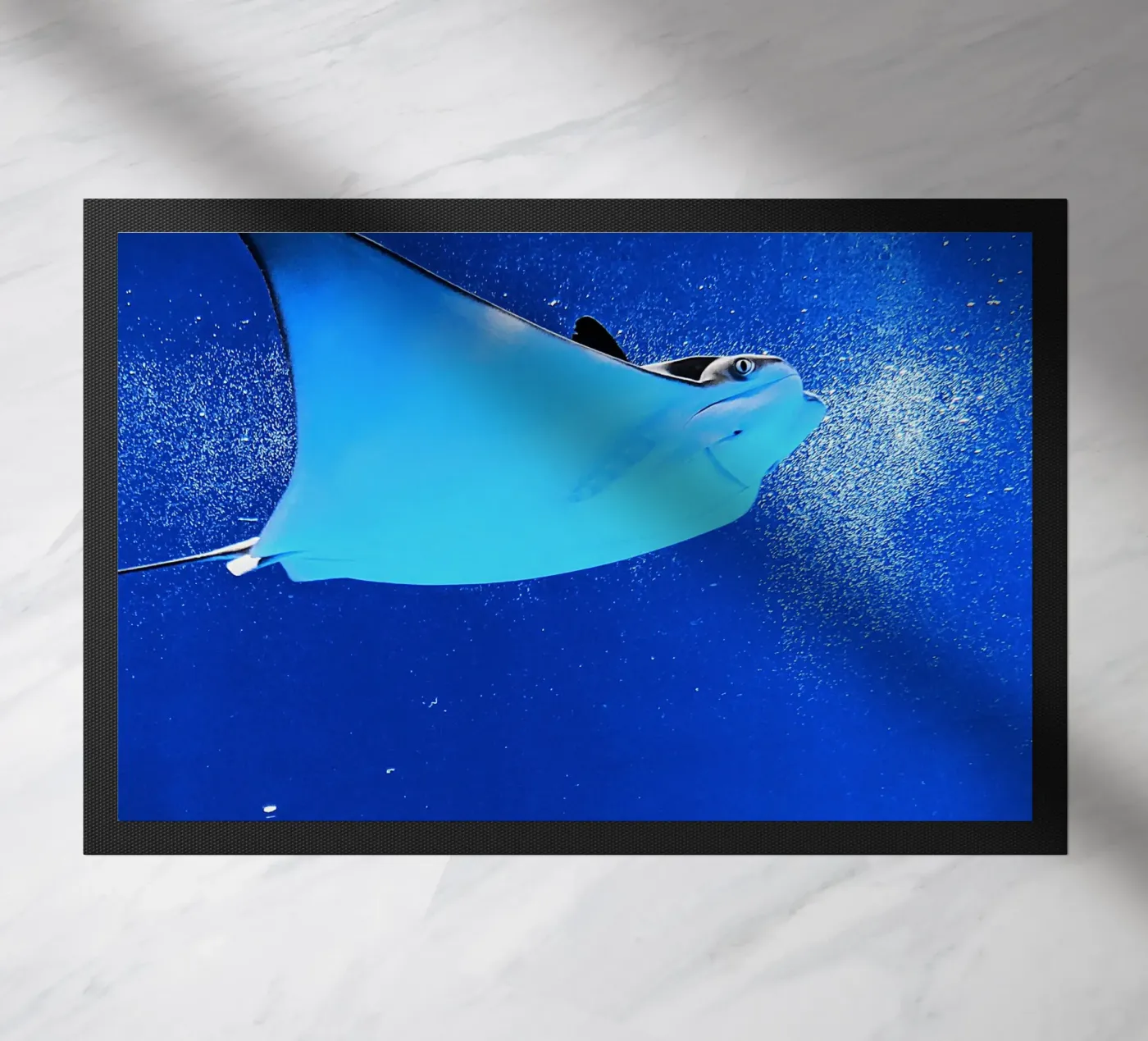 Stingray Serenity doormat by Nature's Palette