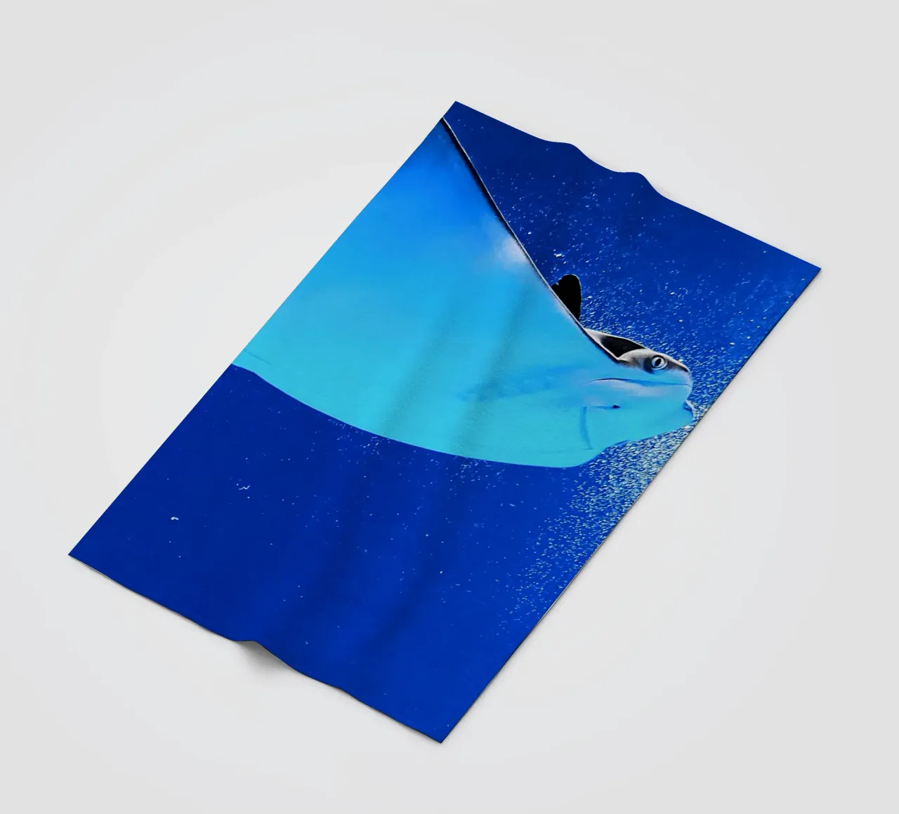 Mantarraya Serenity manta de franela de Nature's Palette