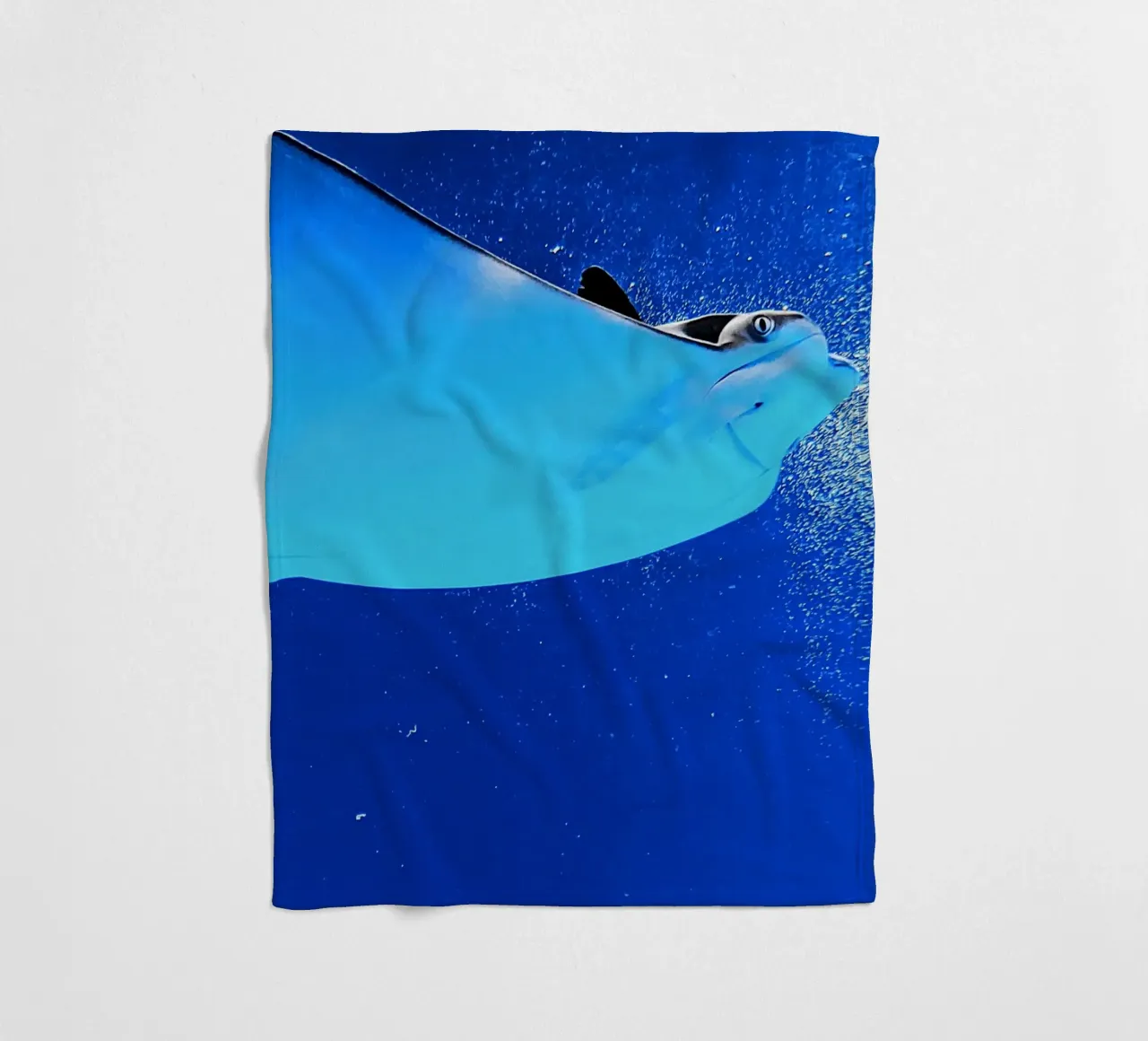 Mantarraya Serenity manta de franela de Nature's Palette