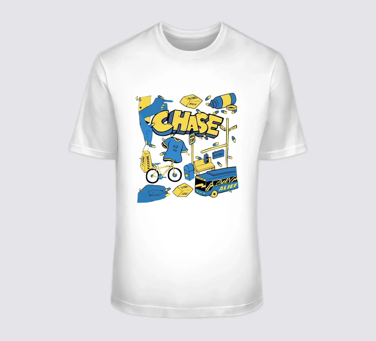 Aaron May Chase t-shirt da Music Fest