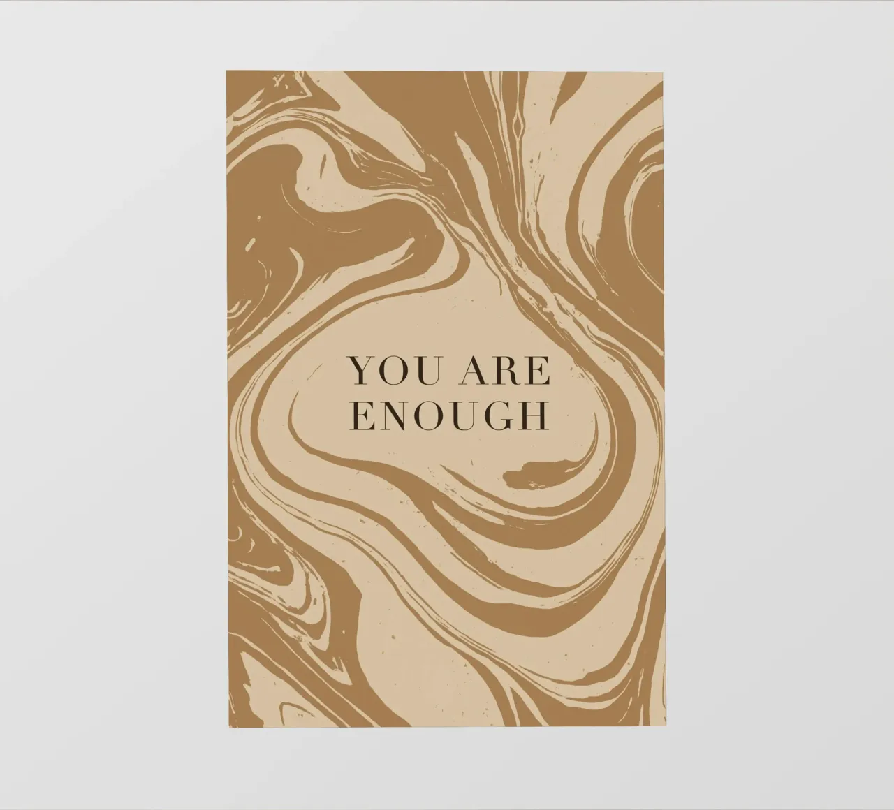 You Are Enough pellicola backlit da treechild