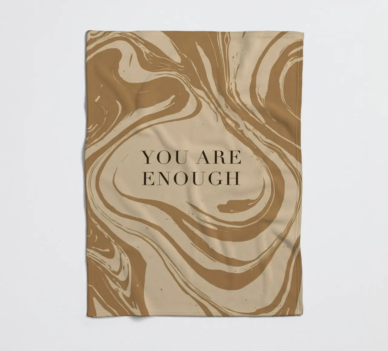 You Are Enough coperta in pile da treechild