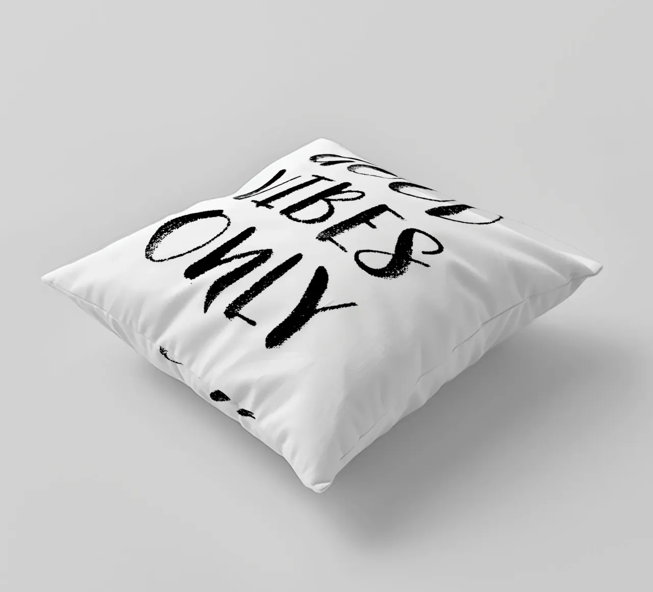 Good Vibes Only 1 cuscino da The Type Club Tokyo