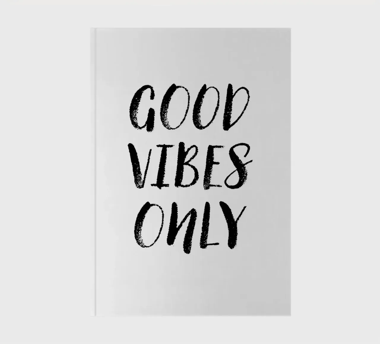 Good Vibes Only 1 notebook by The Type Club Tokyo