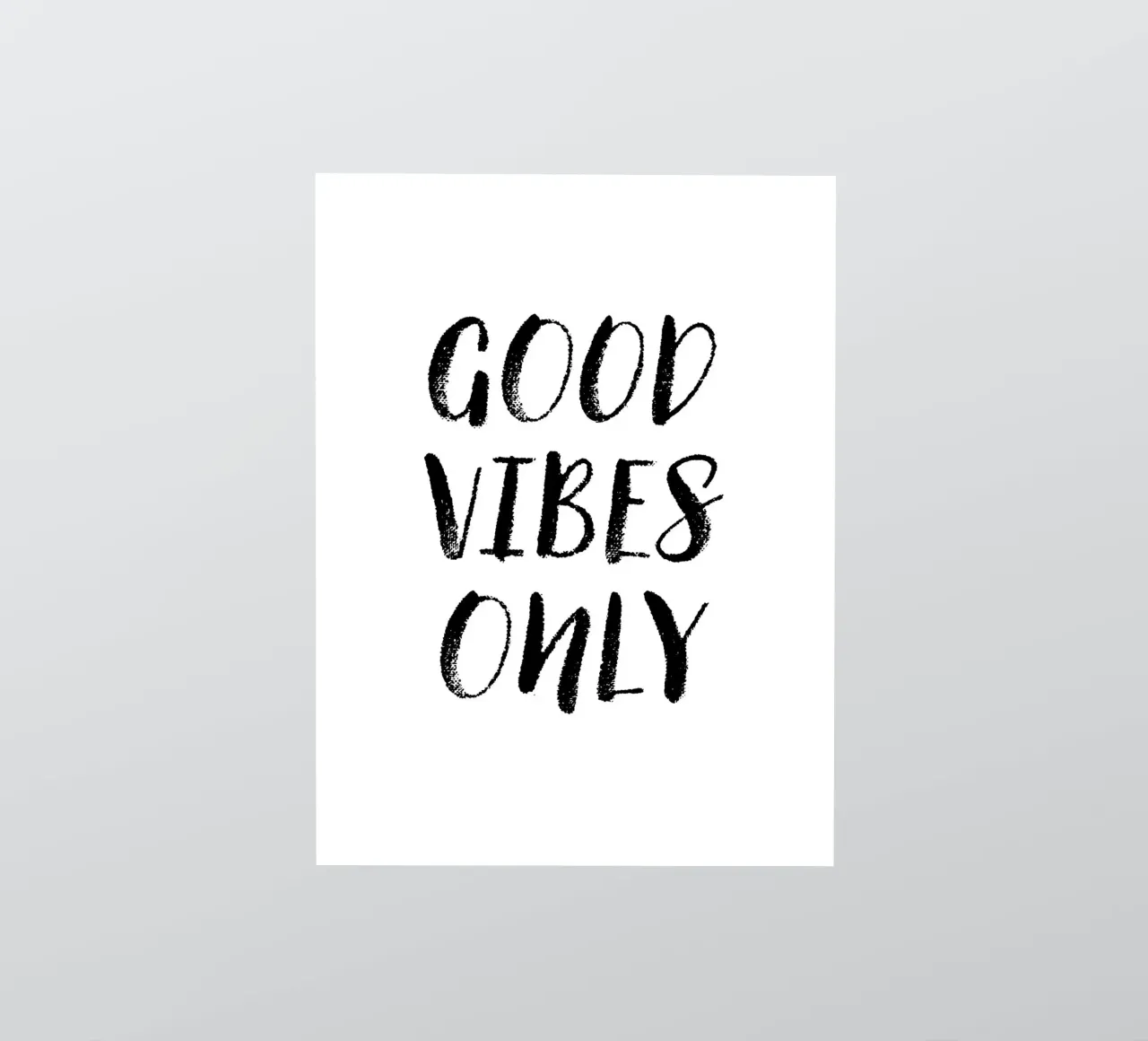 Good Vibes Only 1 adesivo da The Type Club Tokyo