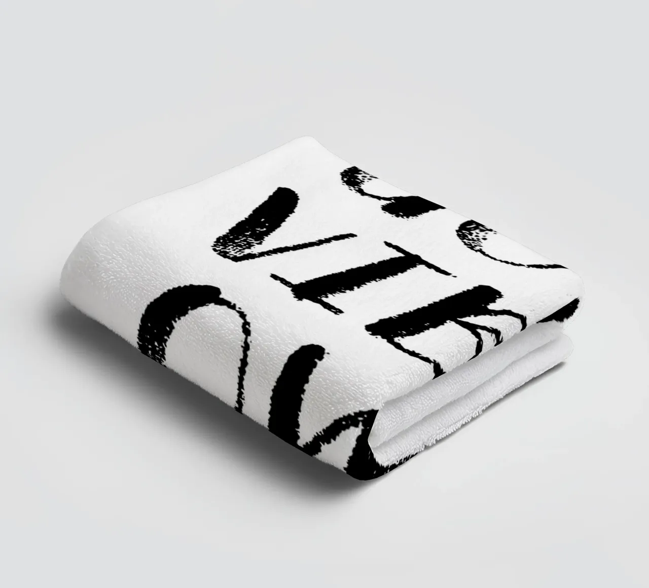 Good Vibes Only 1 asciugamano da bagno da The Type Club Tokyo