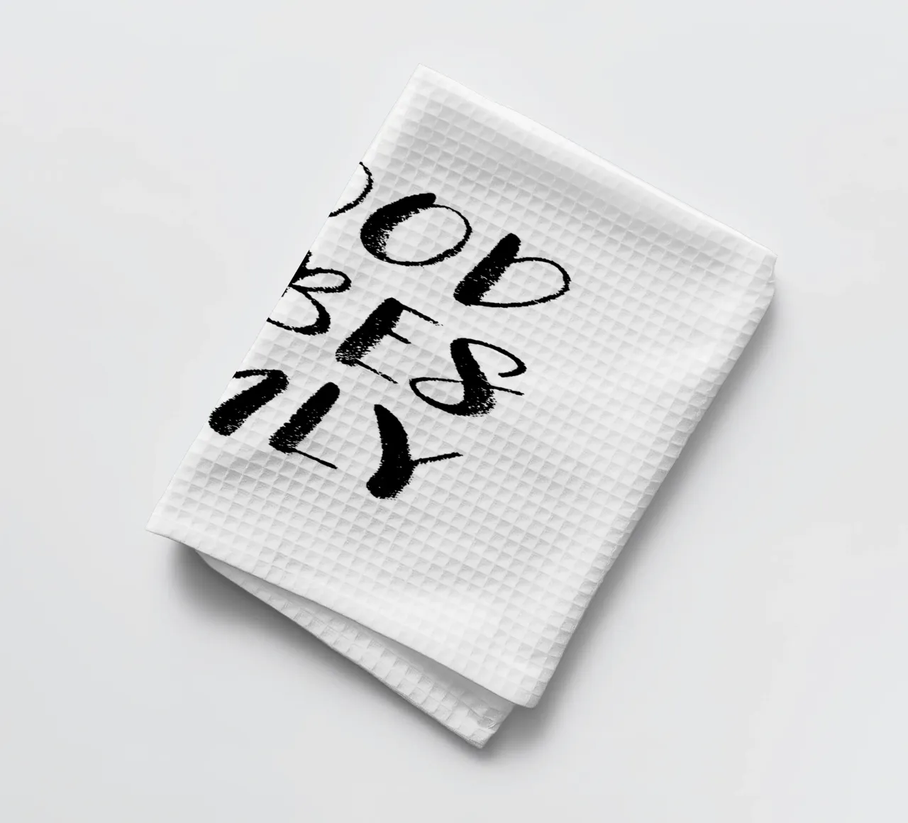 Good Vibes Only 1 torchon de The Type Club Tokyo