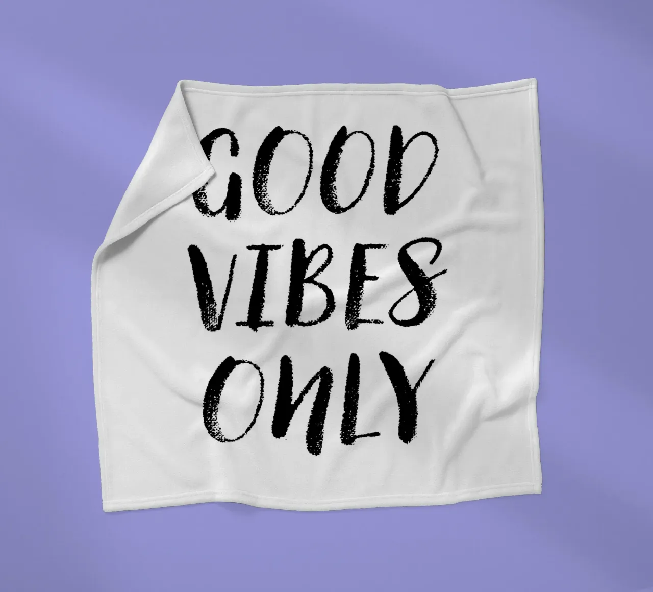 Good Vibes Only 1 coperta in pile da The Type Club Tokyo