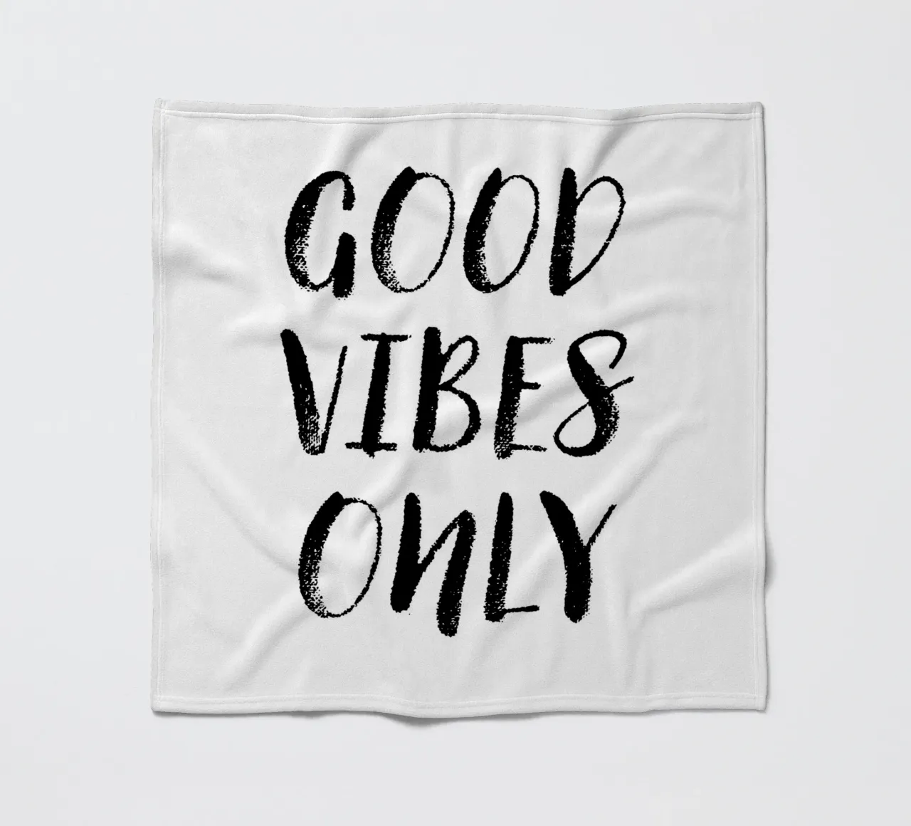 Good Vibes Only 1 coperta in pile da The Type Club Tokyo