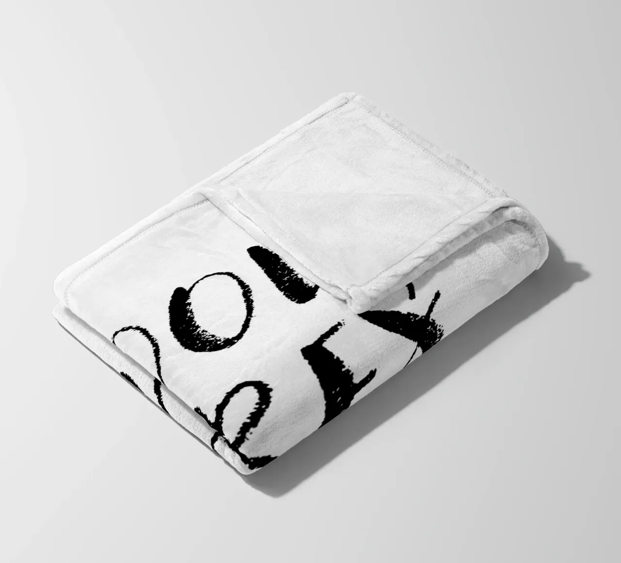 Good Vibes Only 1 coperta in pile da The Type Club Tokyo