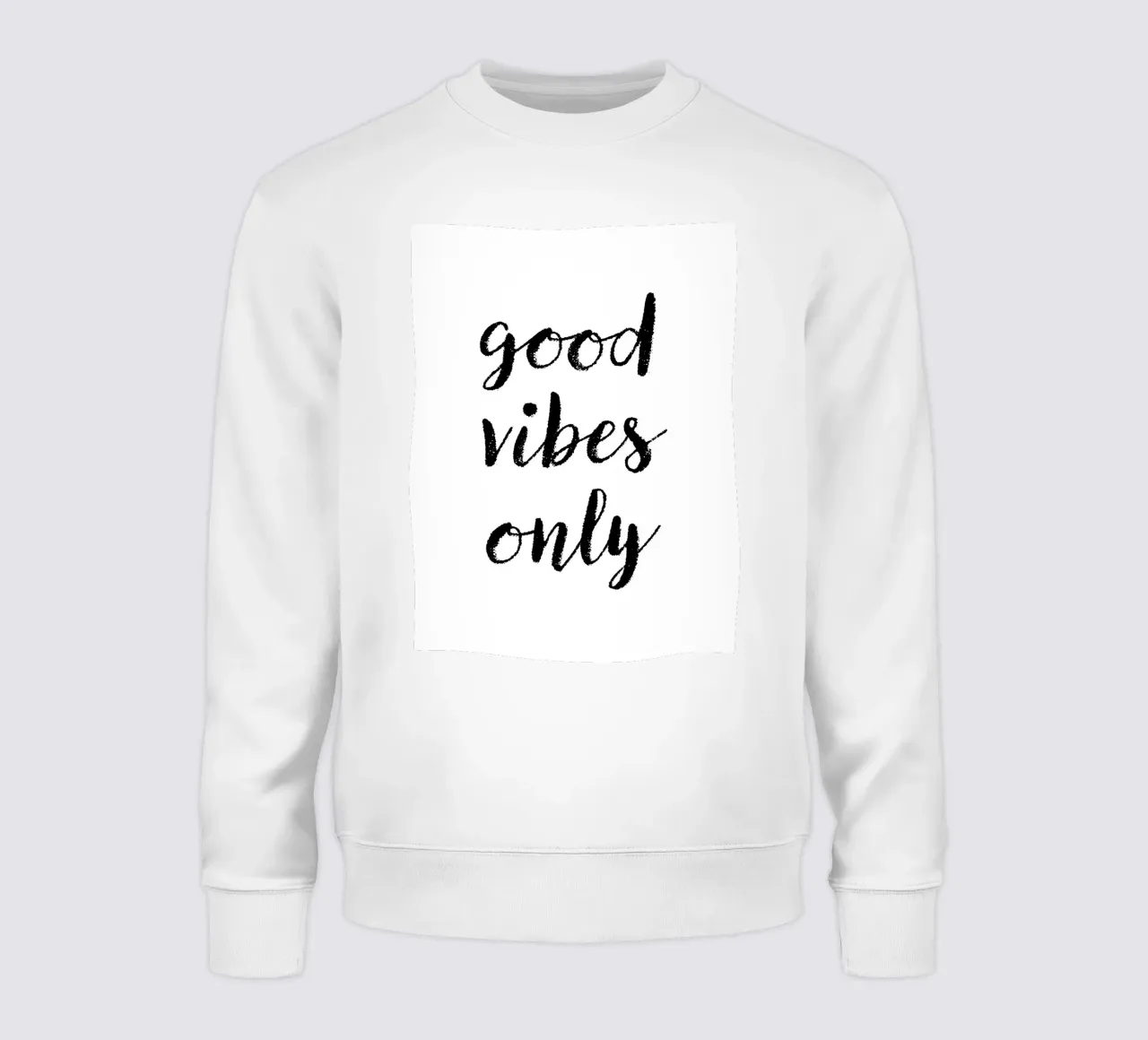 Good Vibes Only 2 Sweatshirt von The Type Club Tokyo