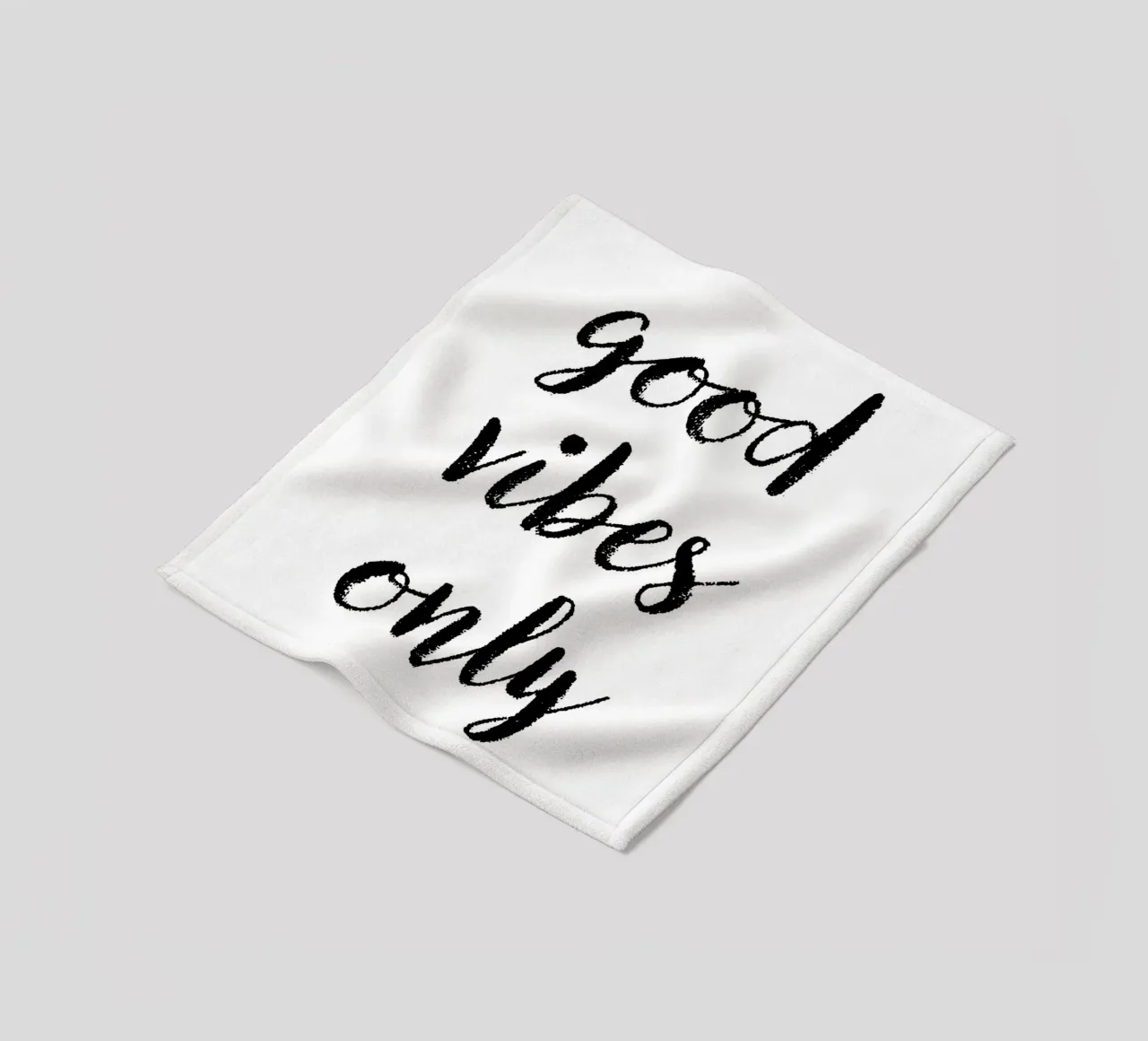 Good Vibes Only 2 coperta in pile da The Type Club Tokyo