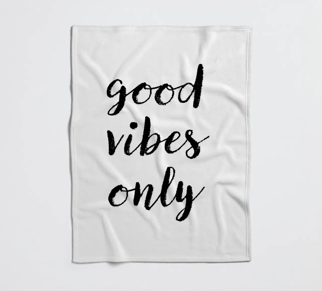 Good Vibes Only 2 coperta in pile da The Type Club Tokyo