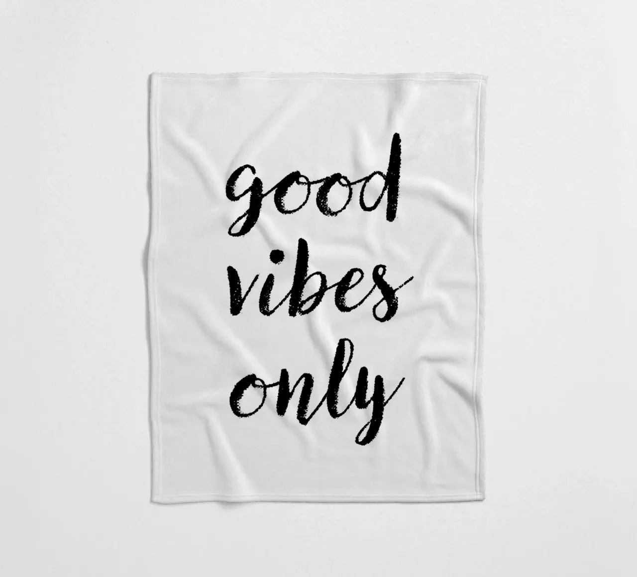 Good Vibes Only 2 coperta in pile da The Type Club Tokyo