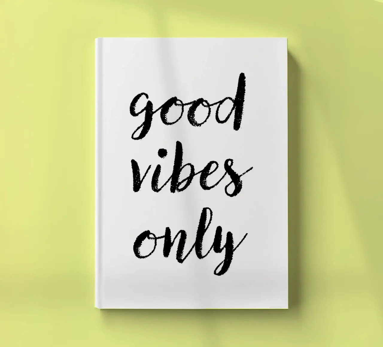Good Vibes Only 2 notebook by The Type Club Tokyo