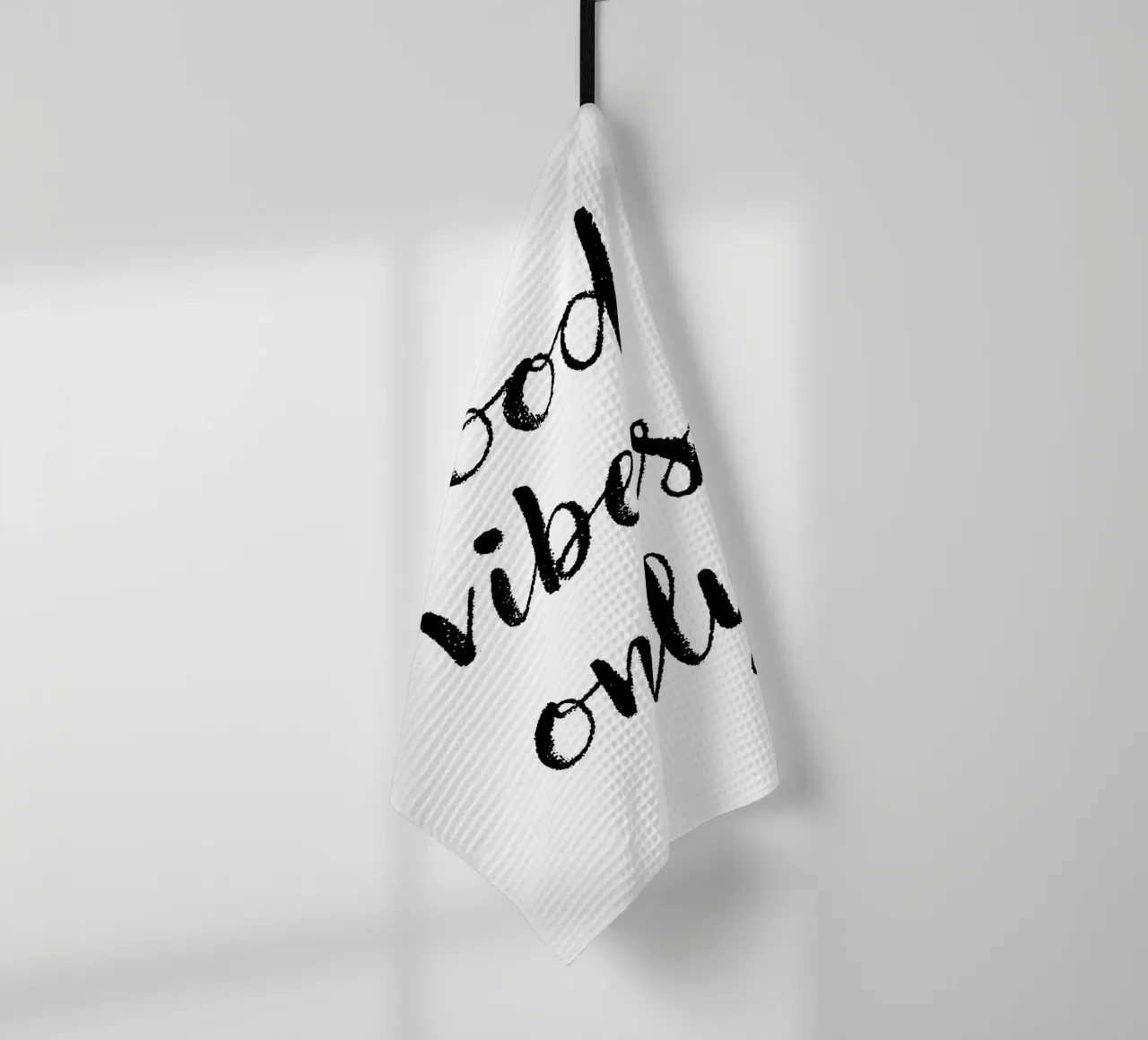 Good Vibes Only 2 torchon de The Type Club Tokyo