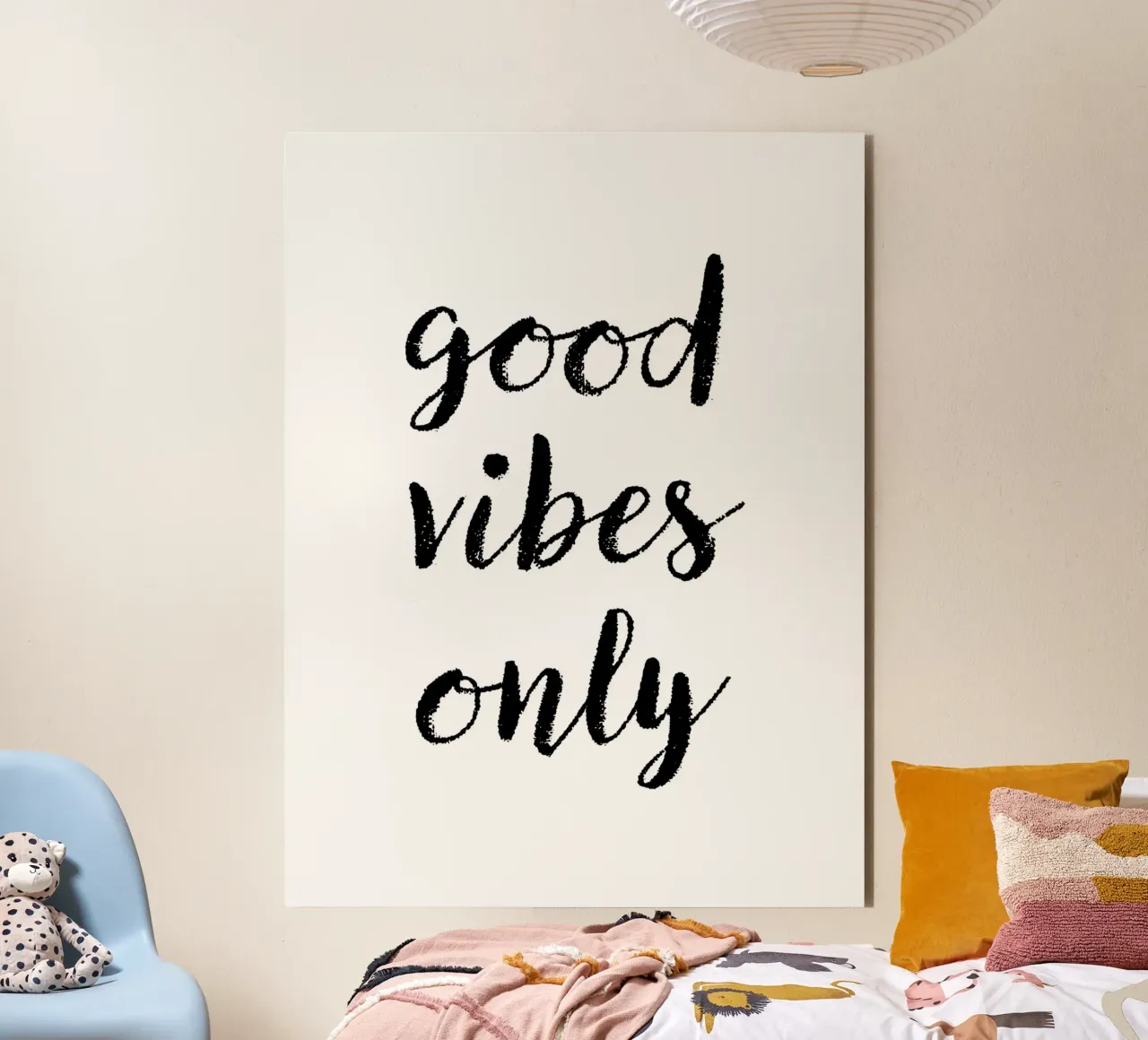 Good Vibes Only 2 alluminio dibond da The Type Club Tokyo