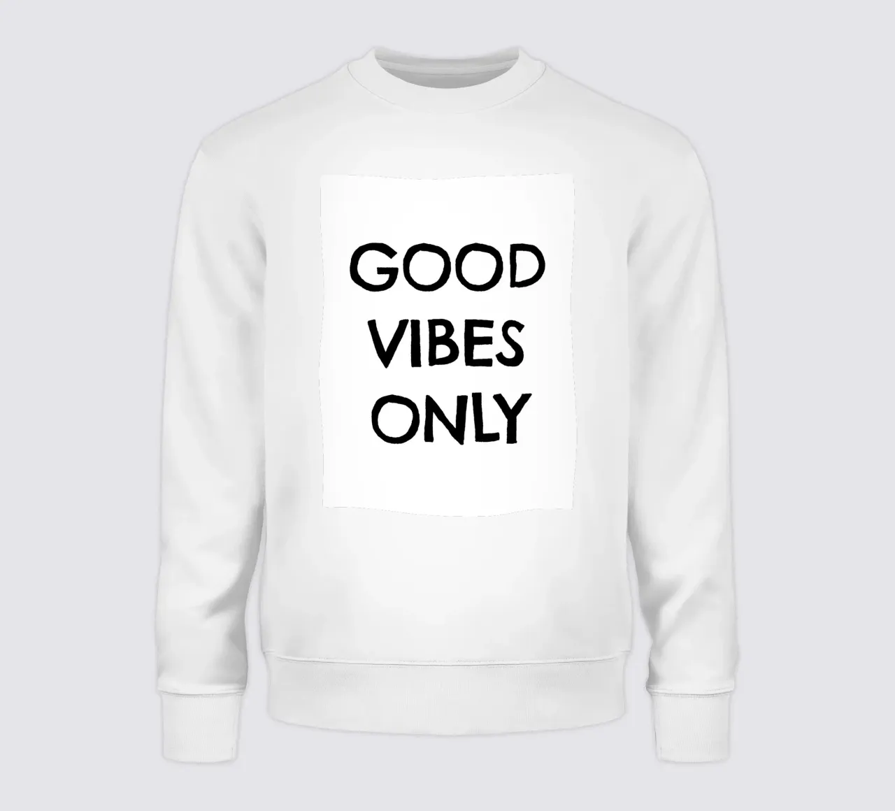 Good Vibes Only 3 Sweatshirt von The Type Club Tokyo