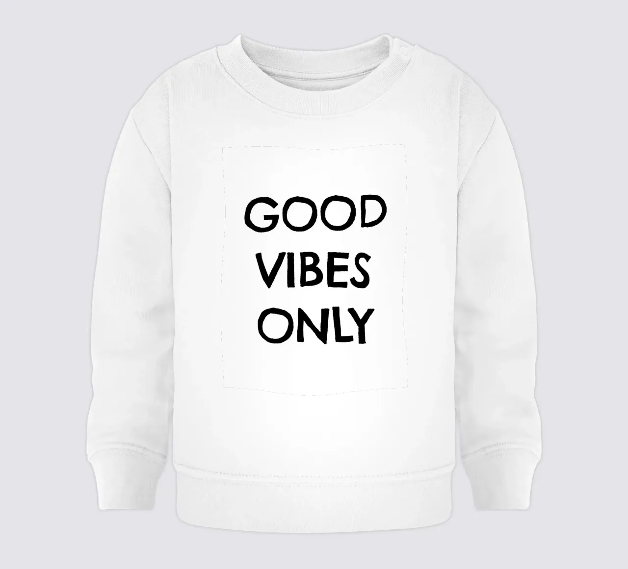 Good Vibes Only 3 felpa neonato da The Type Club Tokyo