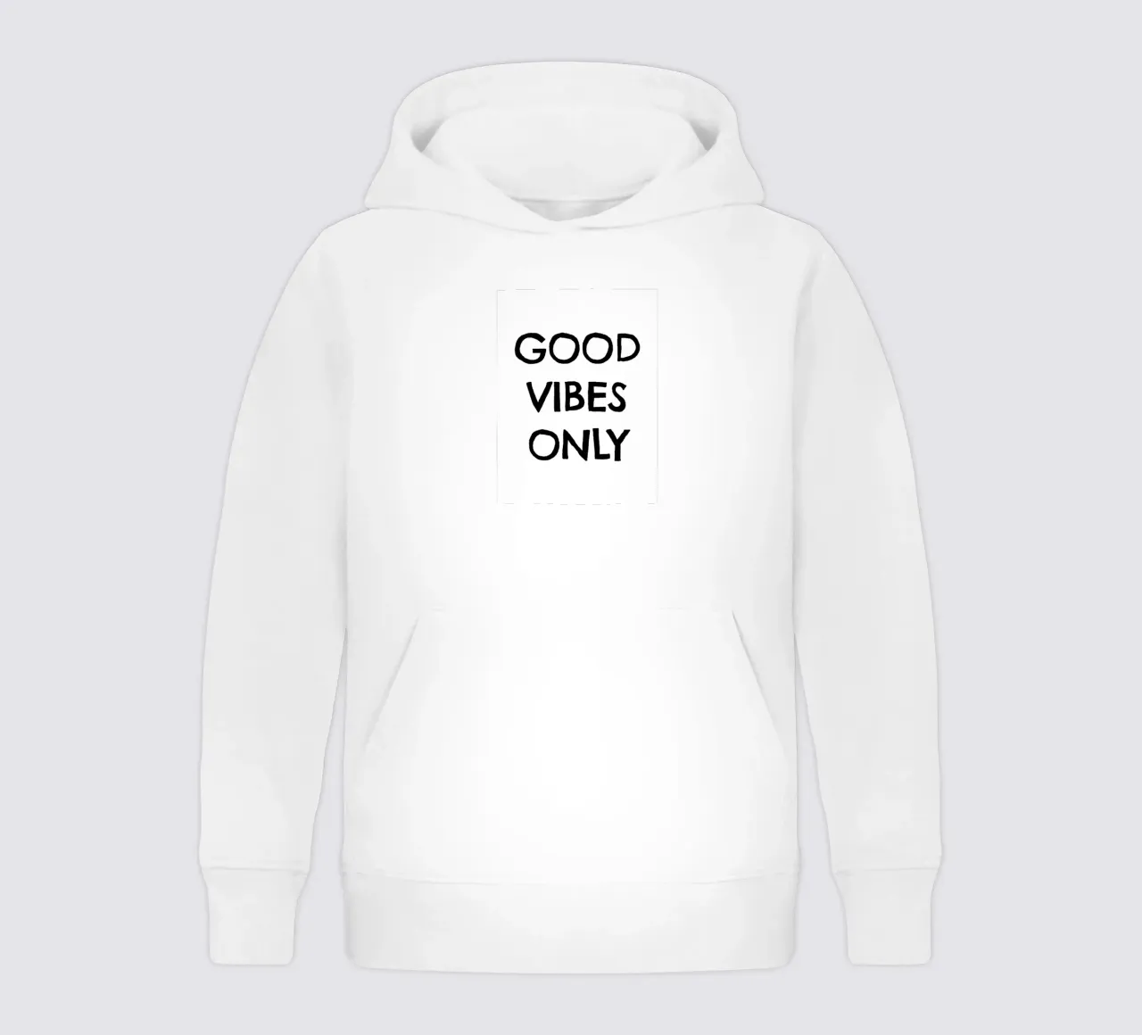 Good Vibes Only 3 felpa bambino con cappuccio da The Type Club Tokyo