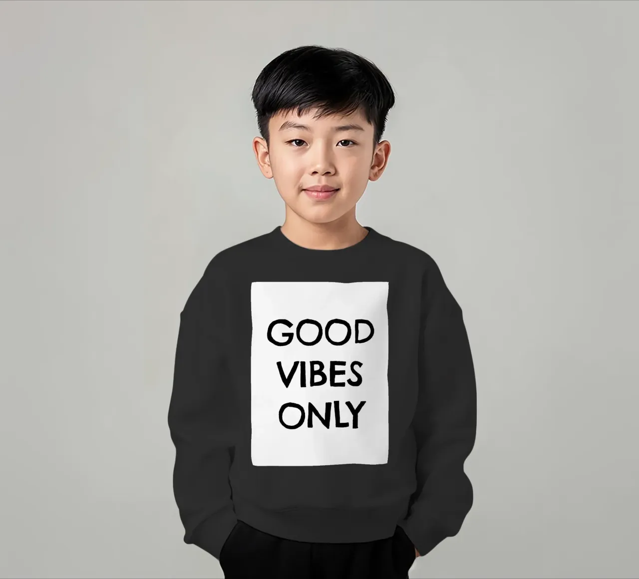 Good Vibes Only 3 sweat enfant de The Type Club Tokyo