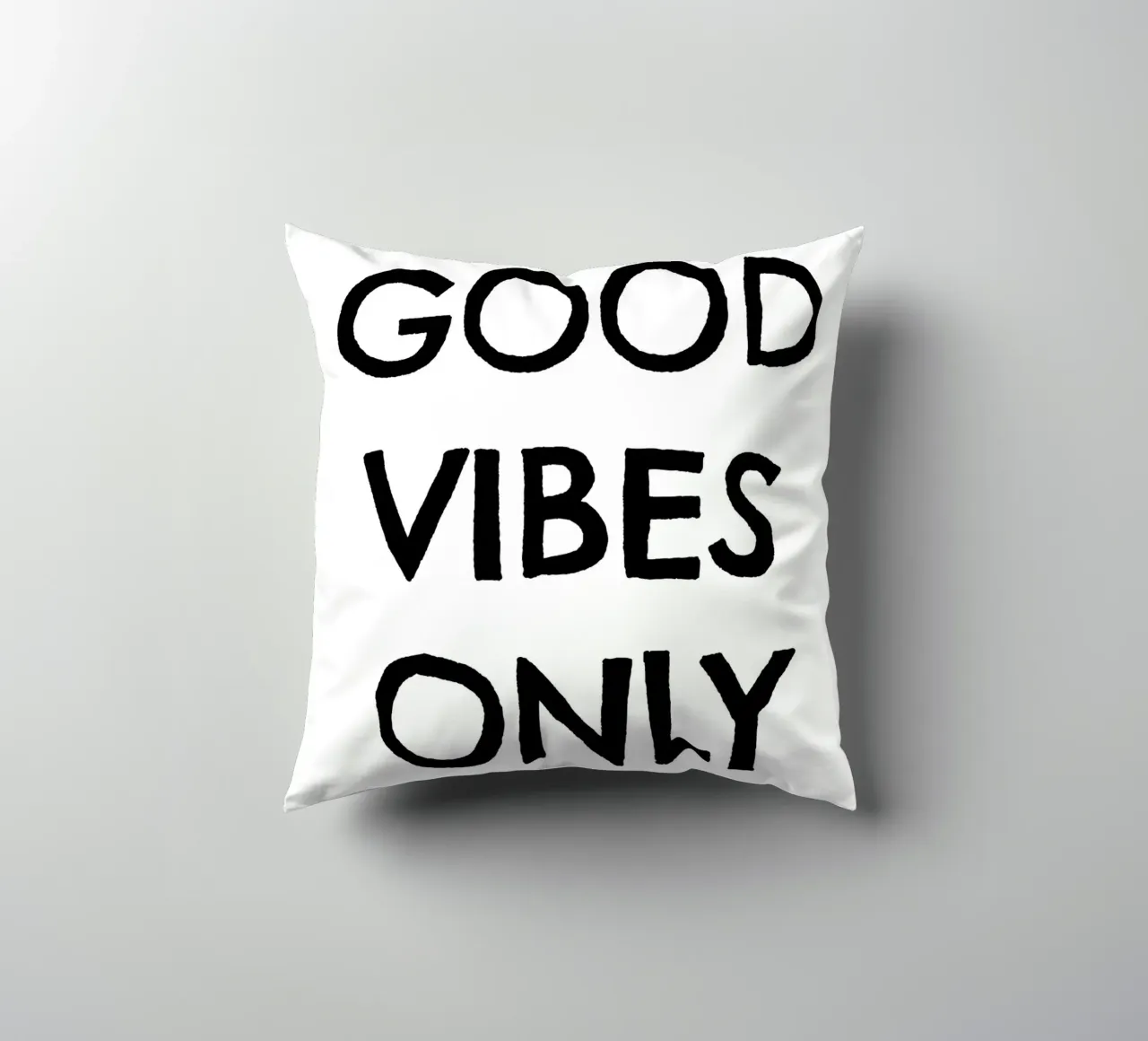 Good Vibes Only 3 cuscino da The Type Club Tokyo