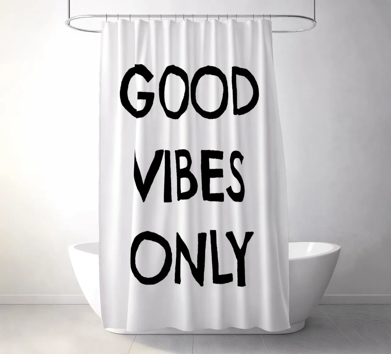 Good Vibes Only 3 tenda da doccia da The Type Club Tokyo
